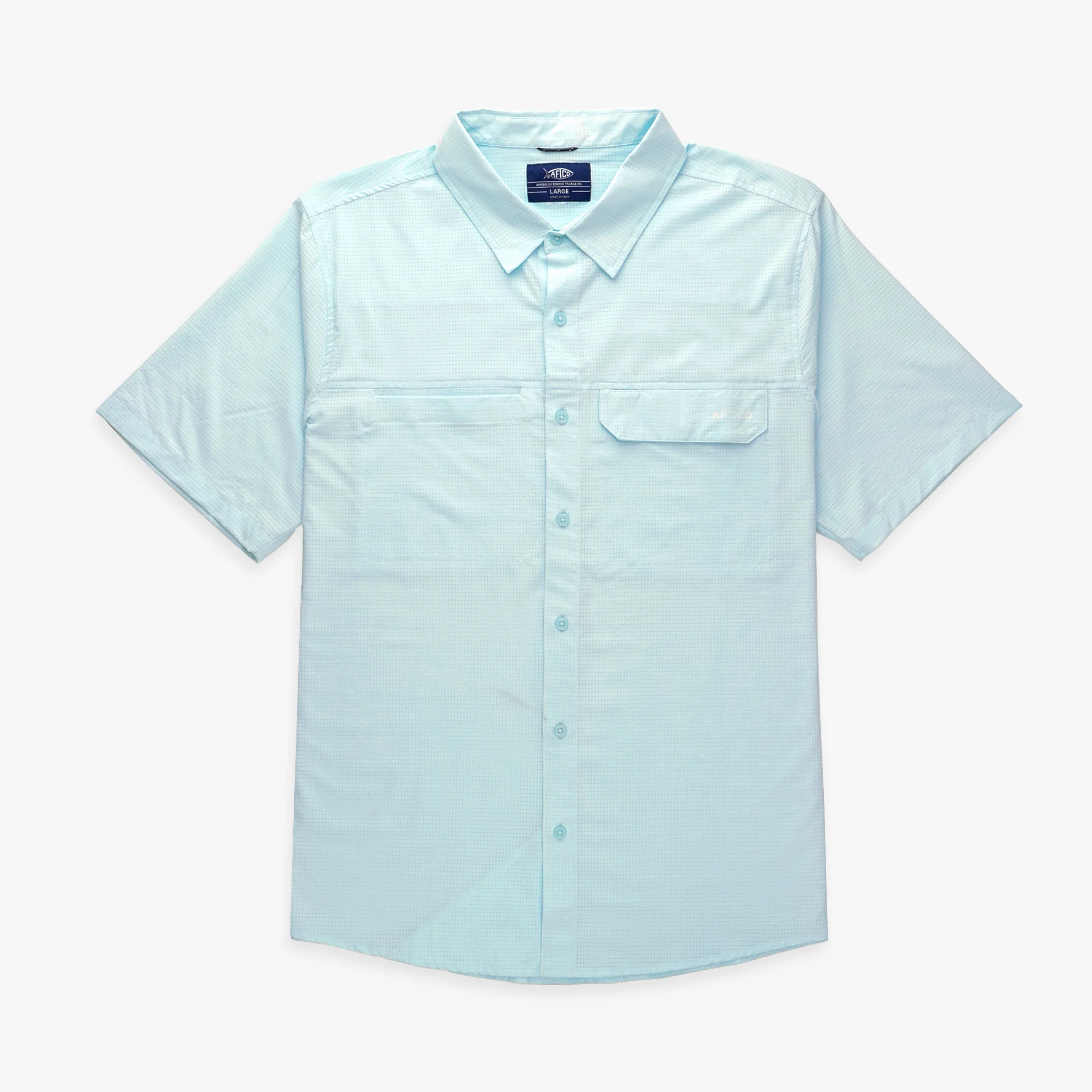 Air-O Mesh SS Button Down Shirt - Image 4