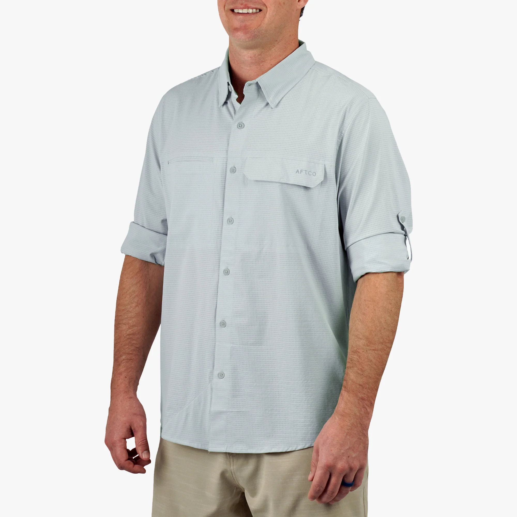 Air-O Mesh LS Button Down Shirt - Image 8