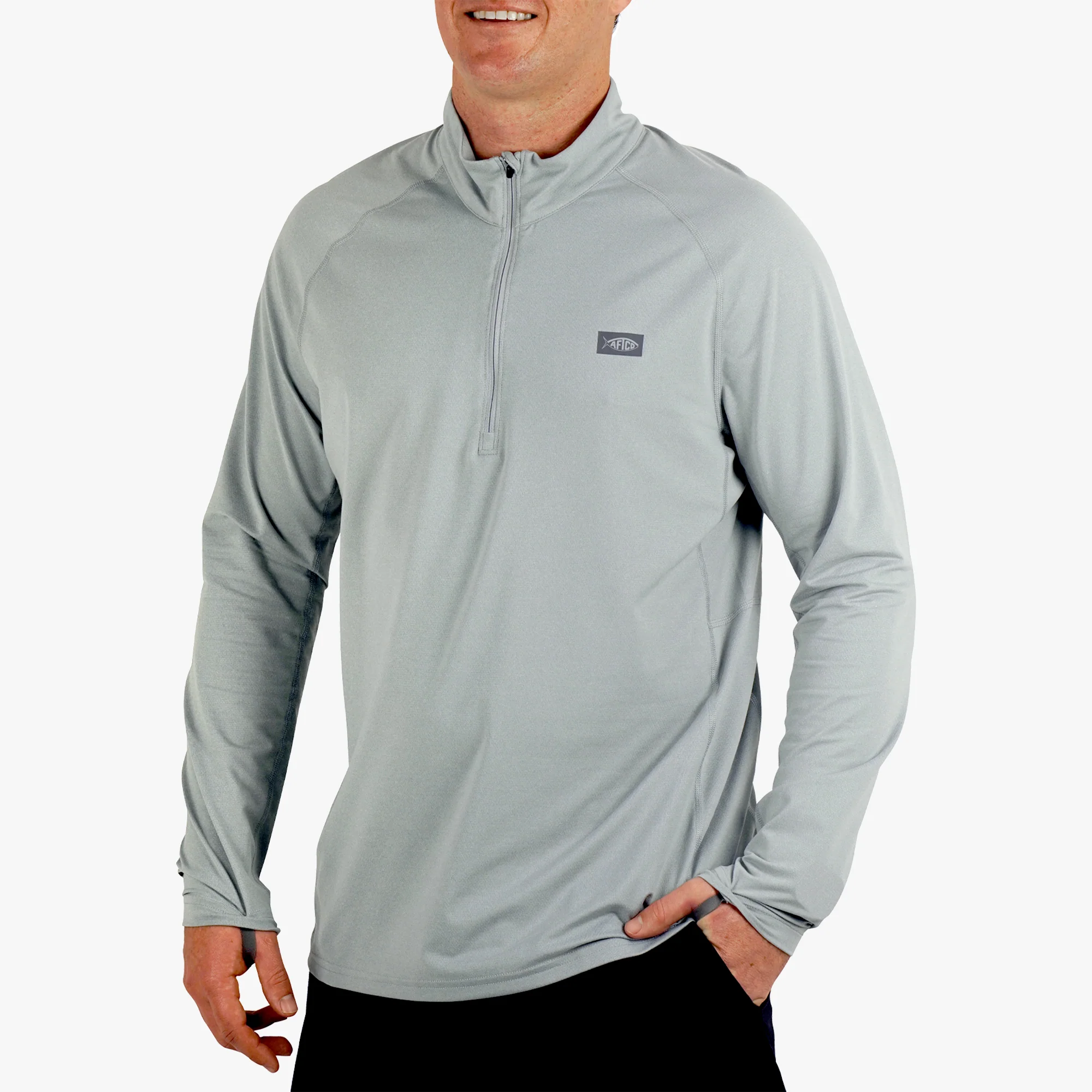 Air-O Mesh 1/4 Zip Performance Shirt - Image 7