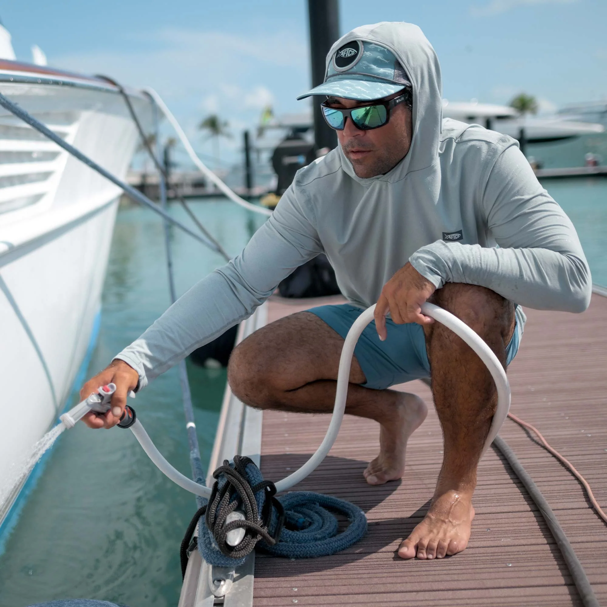 Air-O Mesh Hooded Fishing Shirt - Image 18
