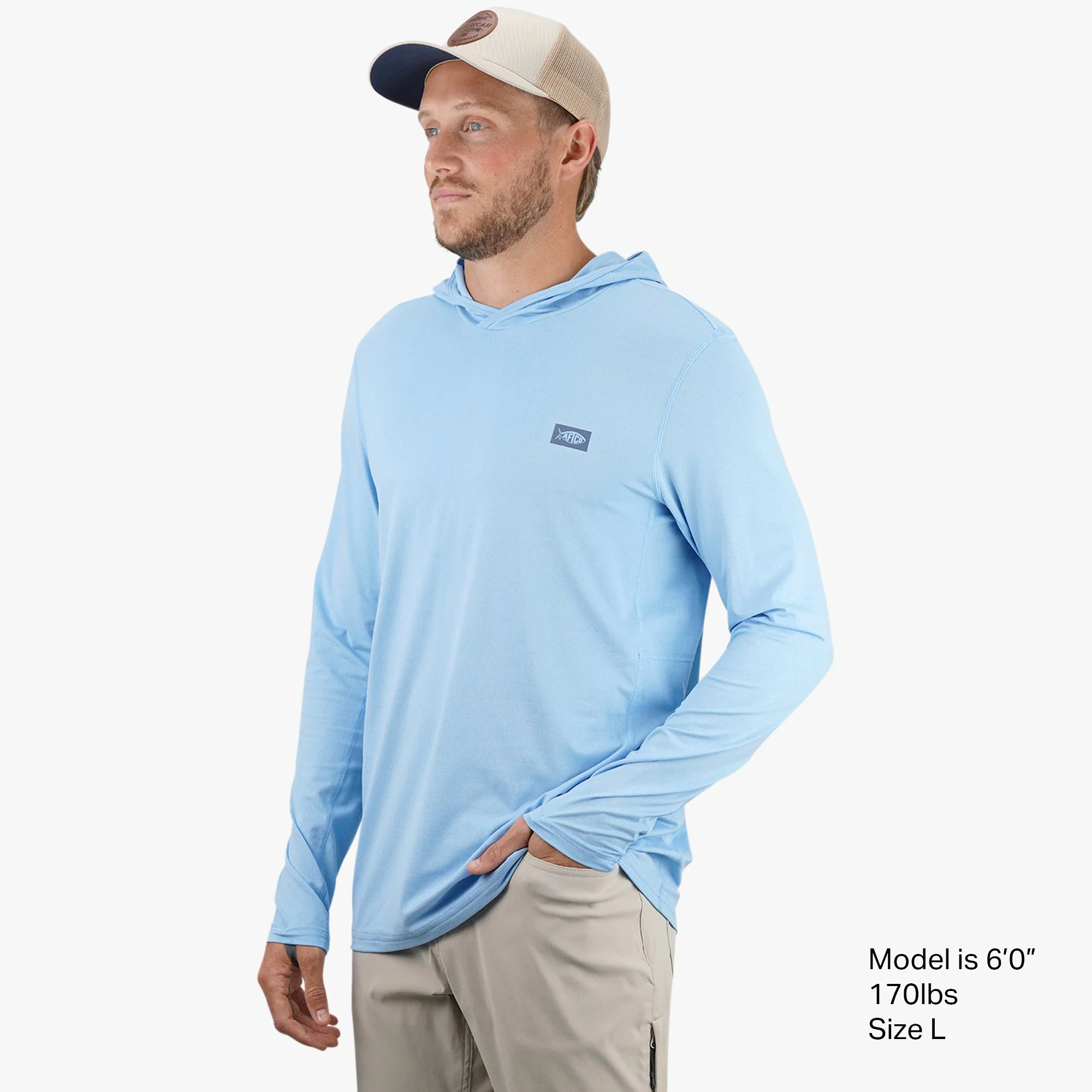 Air-O Mesh Hooded Fishing Shirt - Image 11