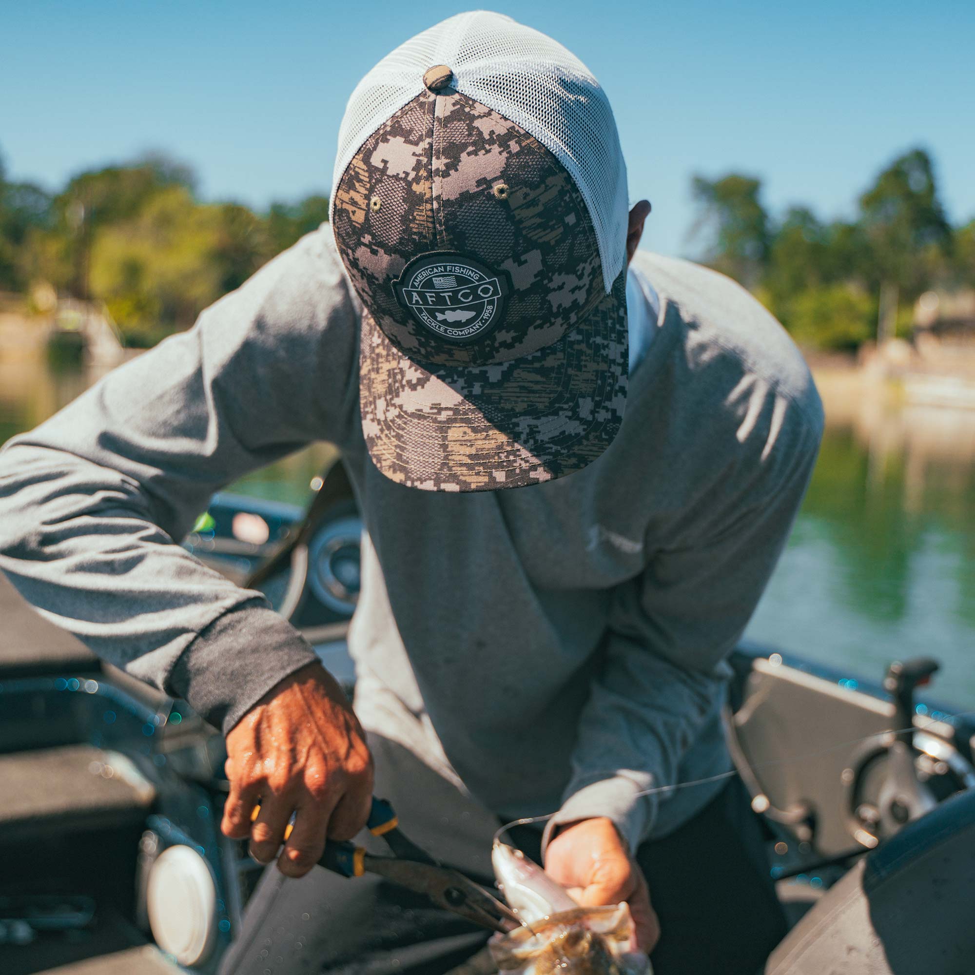 Bass Patch Trucker Hat - Image 6