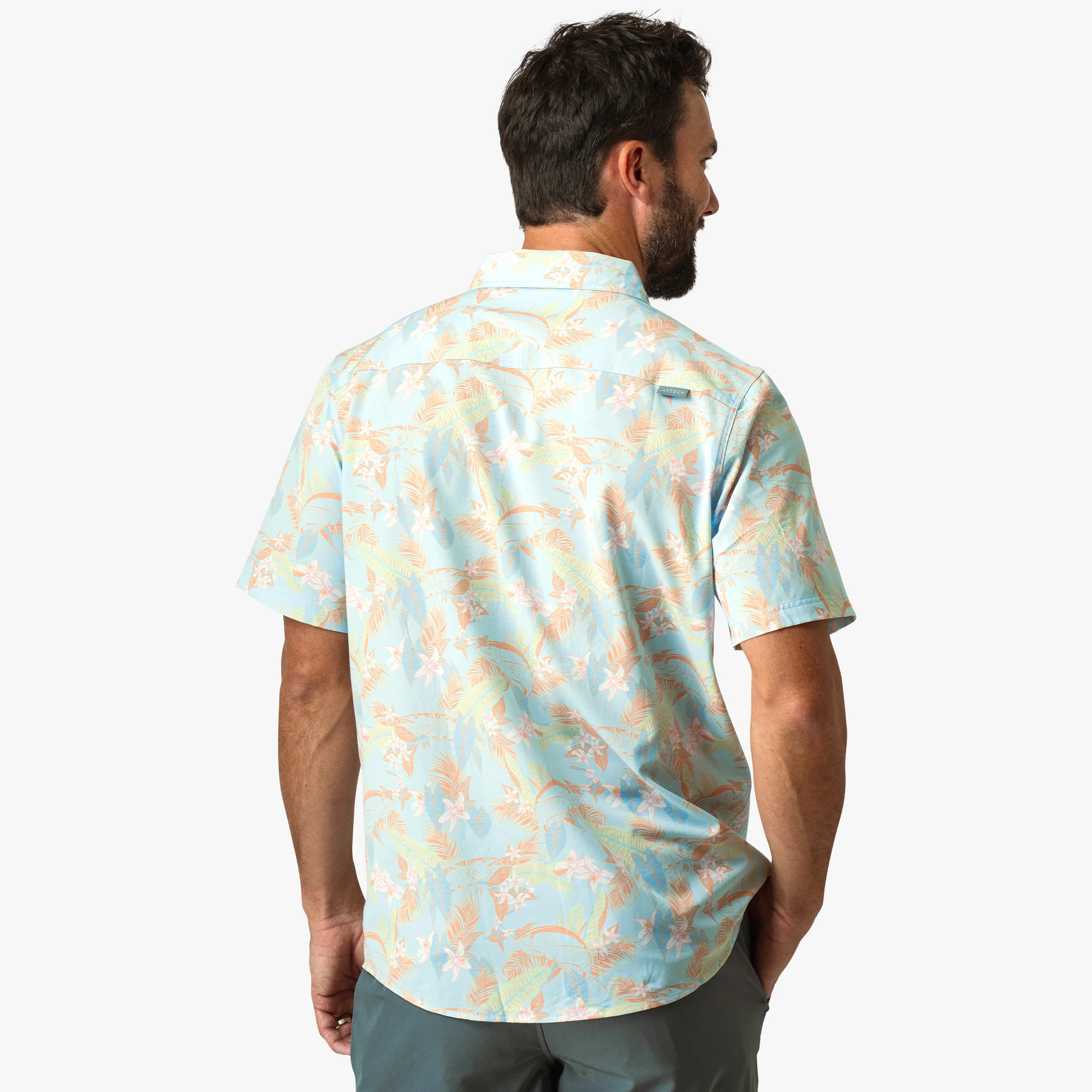 Boatbar SS Button Down Shirt | Oceanview - Image 4