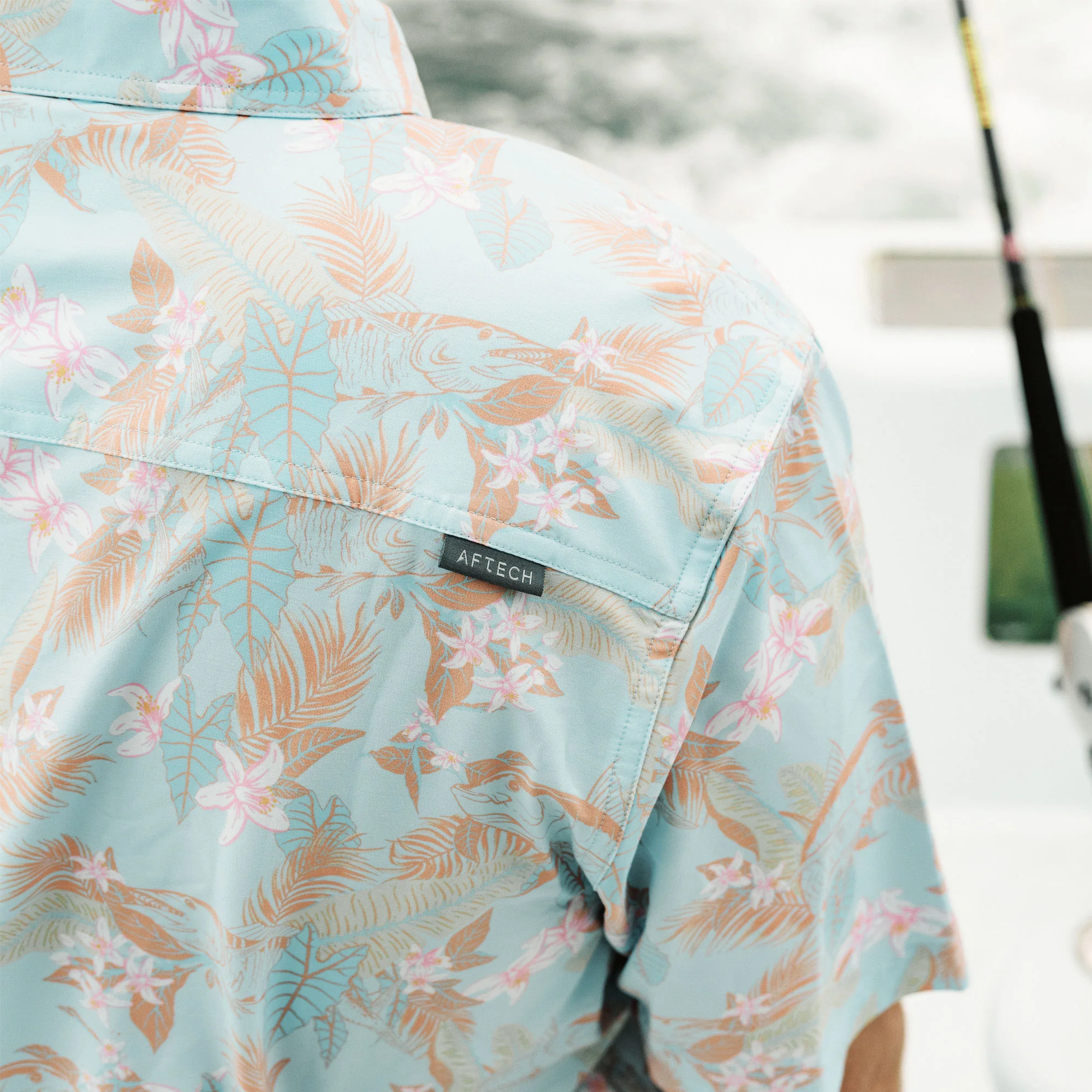 Boatbar SS Button Down Shirt | Oceanview - Image 7