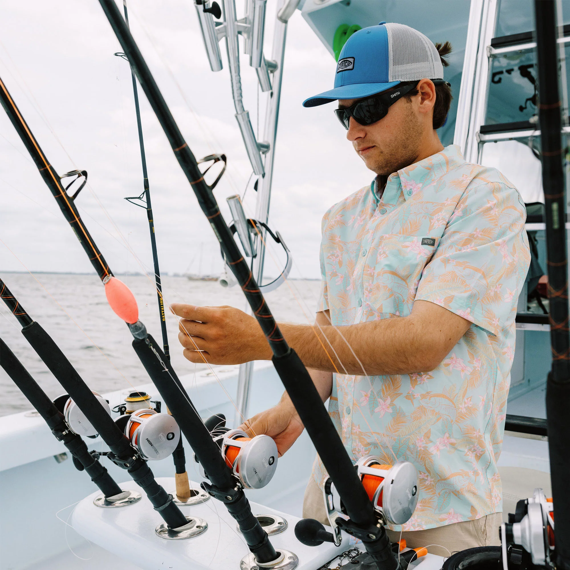 Boatbar SS Button Down Shirt | Oceanview - Image 9