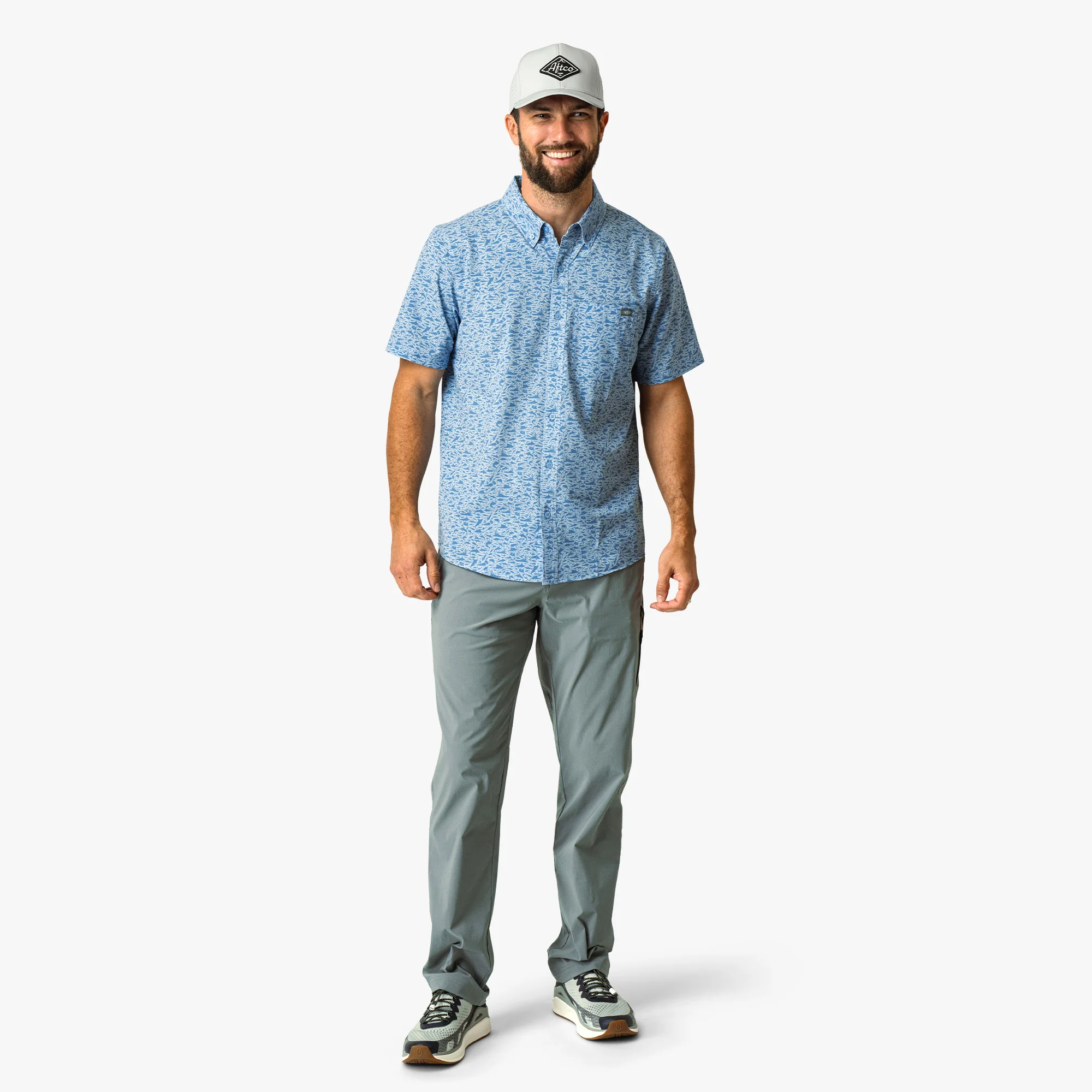 Boatbar SS Button Down Shirt | Seaside - Image 5