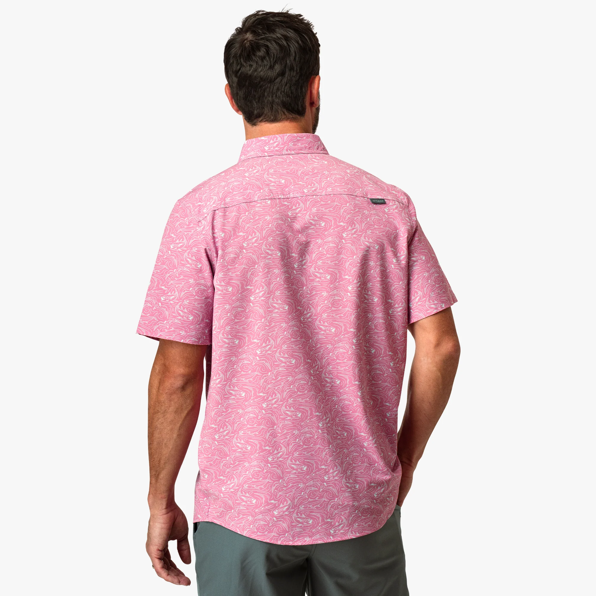 Boatbar SS Button Down Shirt | Wild Rose - Image 4