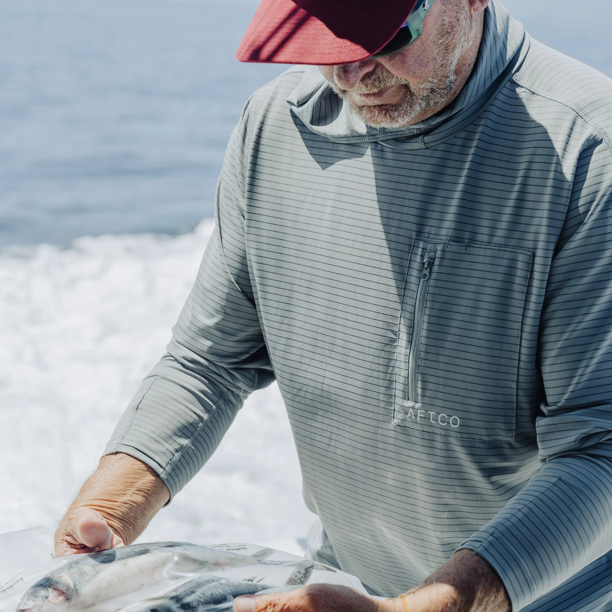 Channel Hooded Performance Shirt - Image 15