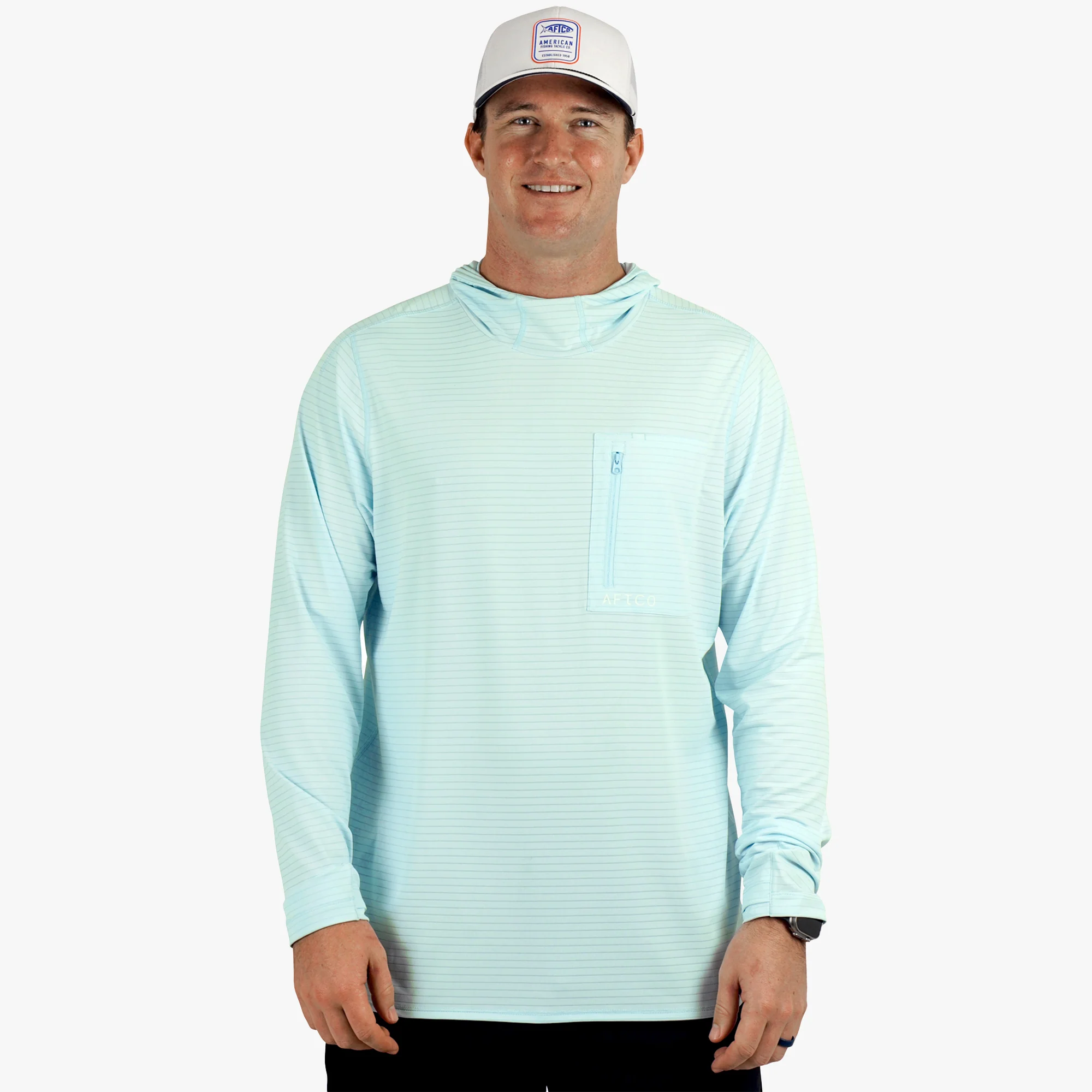 Channel Hooded Performance Shirt - Image 6