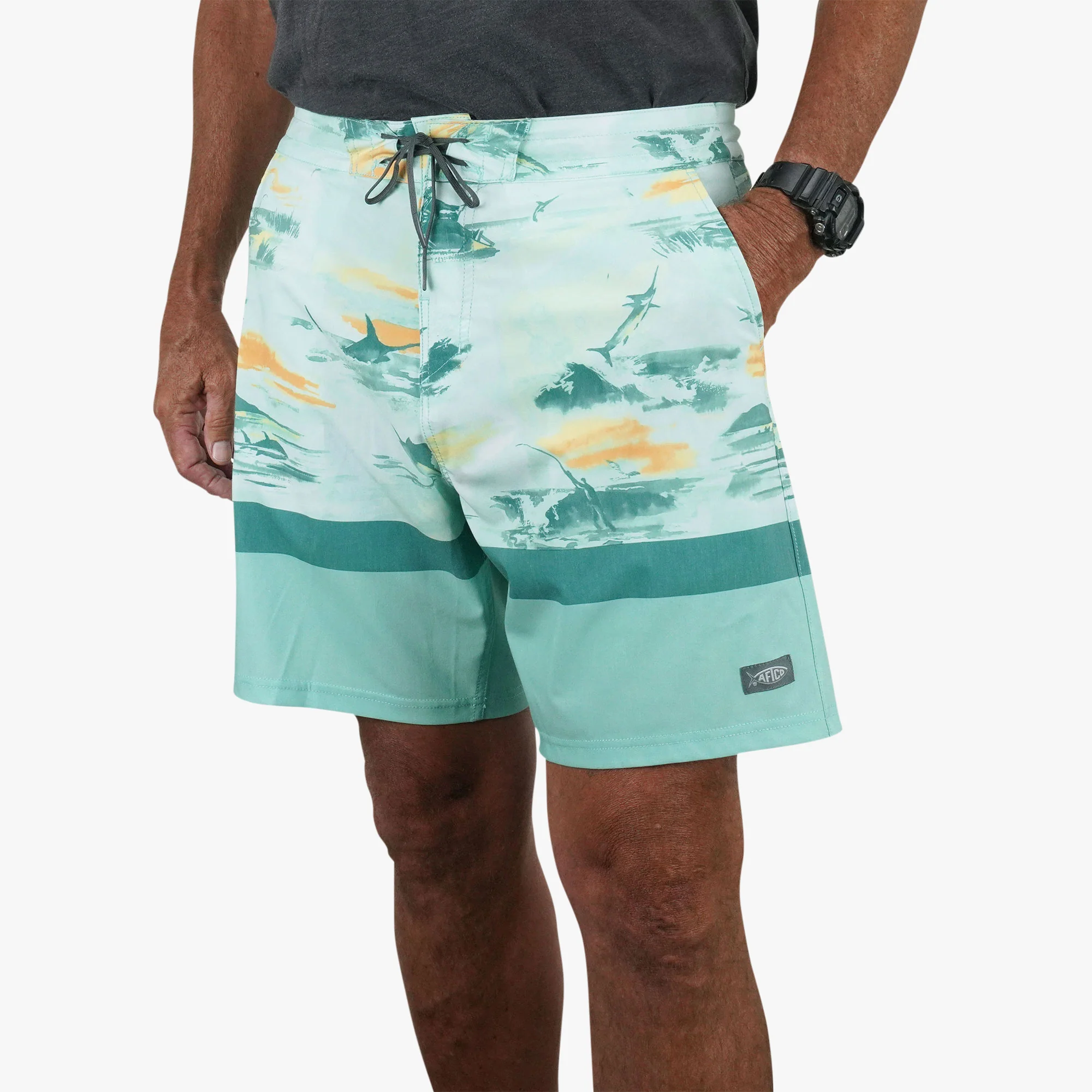 Cocoboardie Recycled Fishing Boardshorts - Image 3