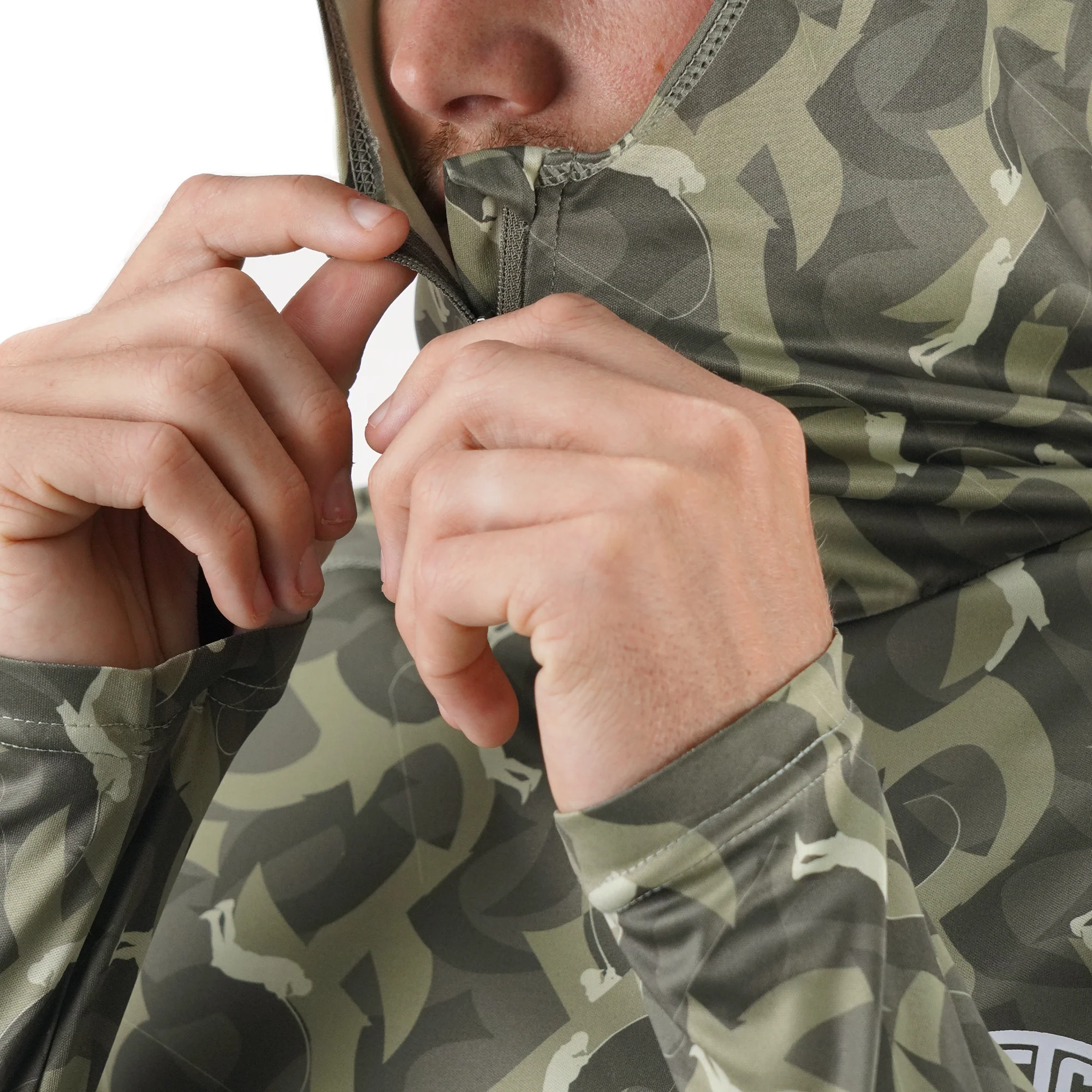 Jason Christie Hooded LS Performance Shirt - Image 10