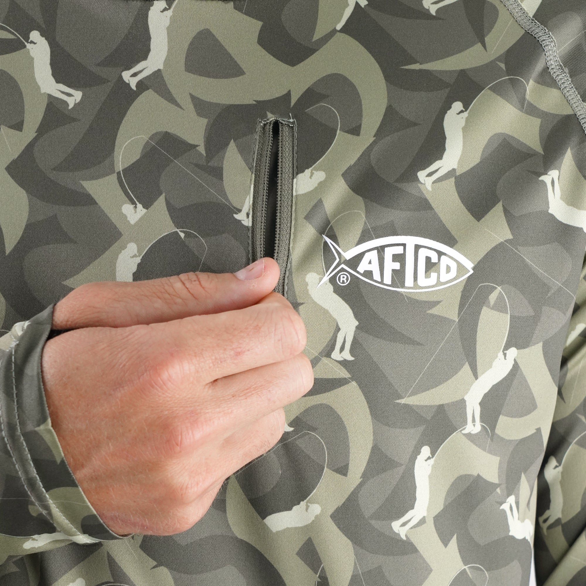 Jason Christie Hooded LS Performance Shirt - Image 11