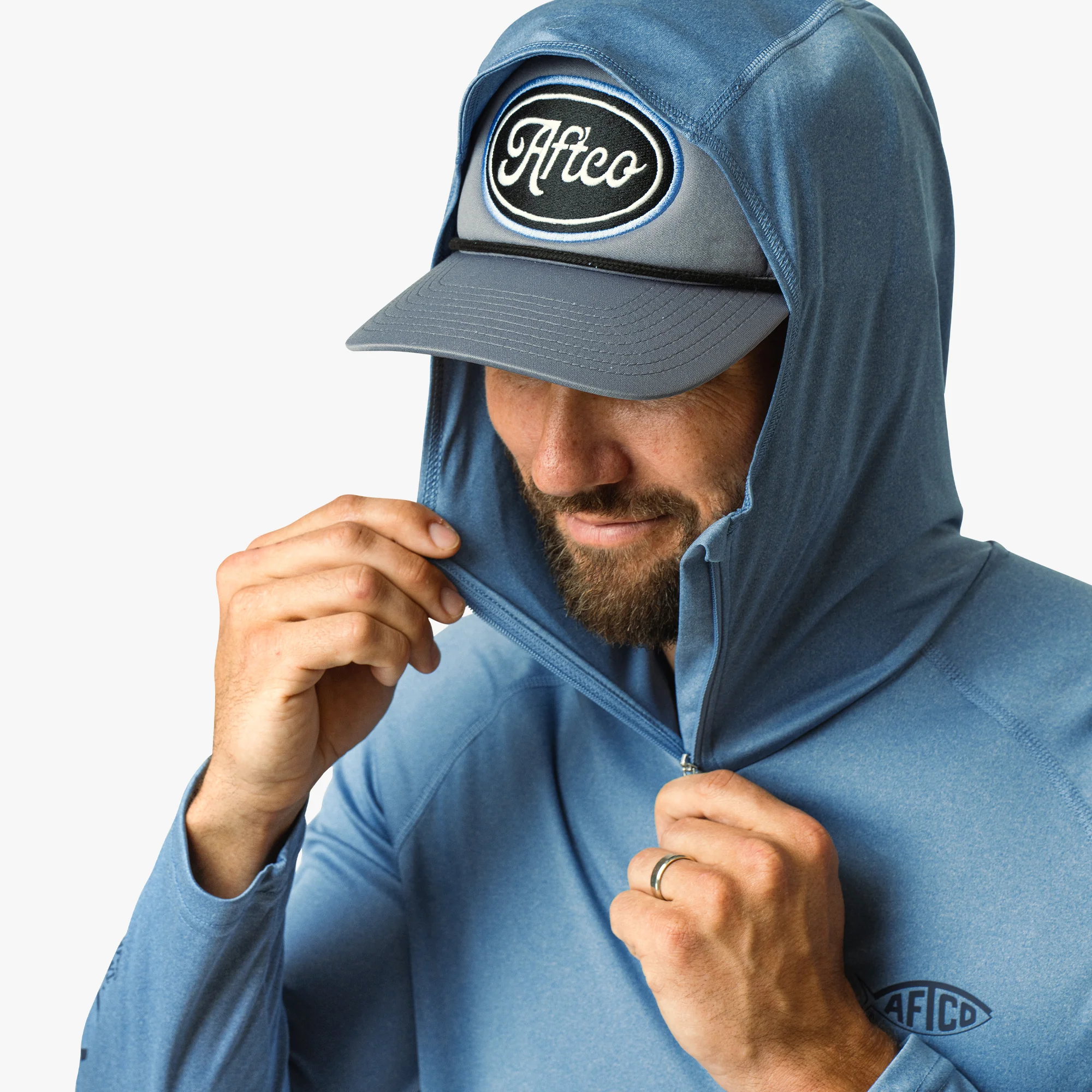 Jason Christie Hooded LS Performance Shirt - Image 17