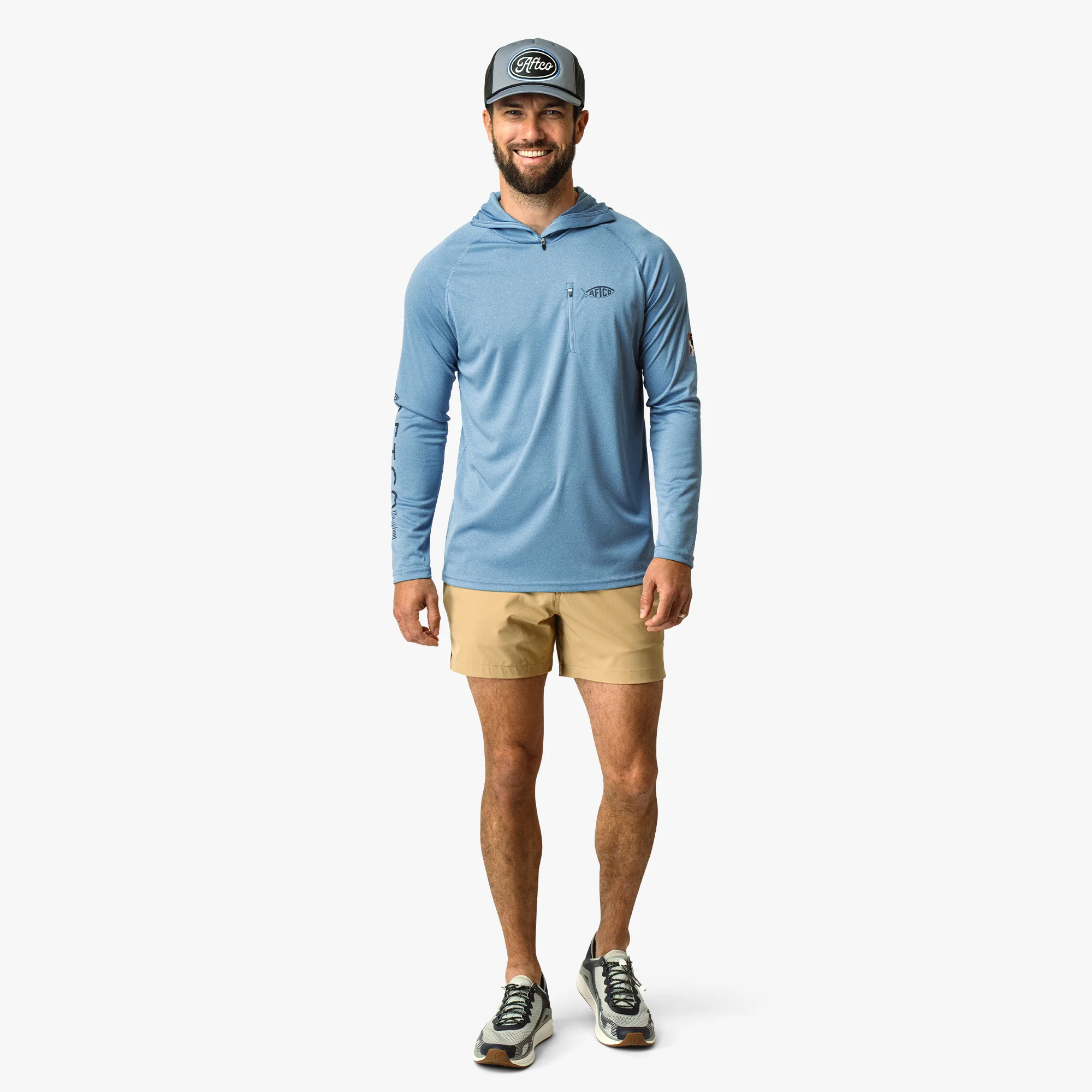 Jason Christie Hooded LS Performance Shirt - Image 18