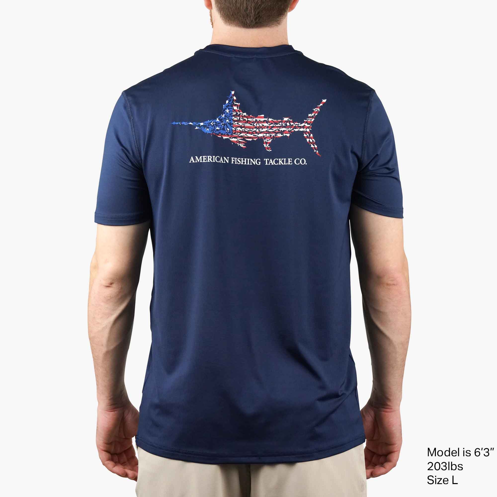 Jigfish UVX Americana SS Performance Shirt - Image 4