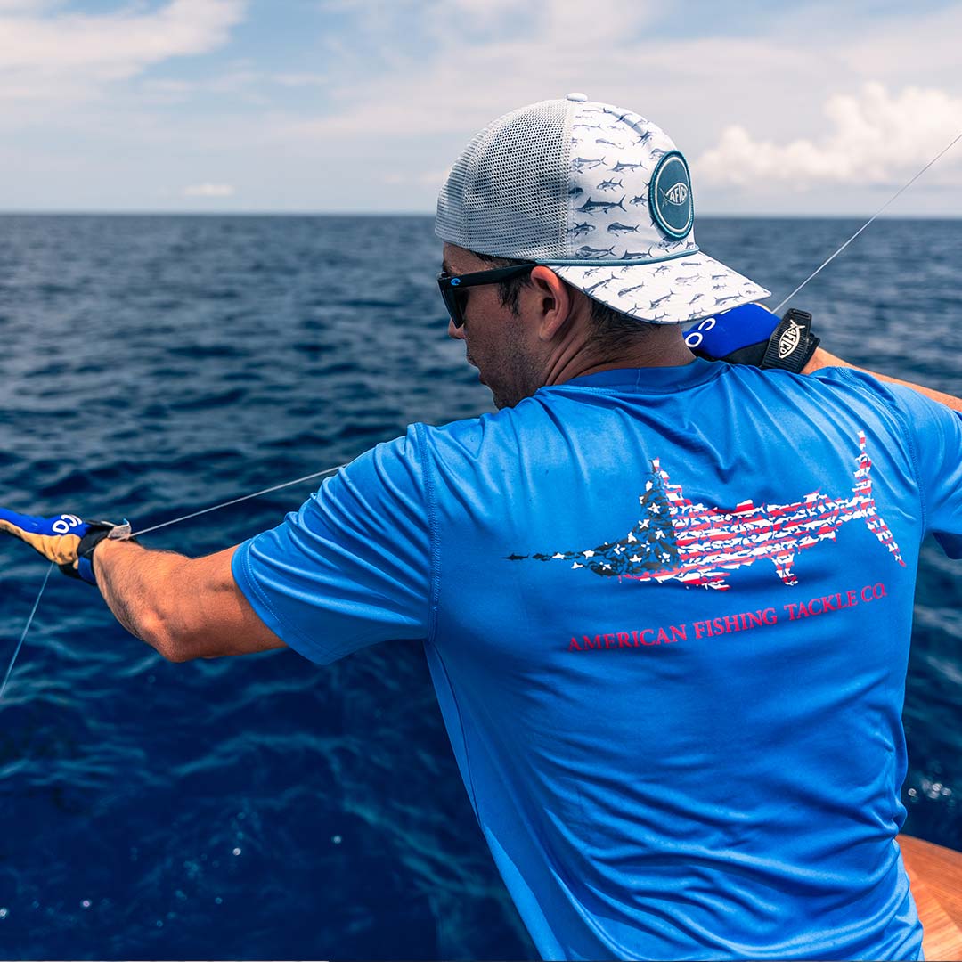 Jigfish UVX Americana SS Performance Shirt - Image 6