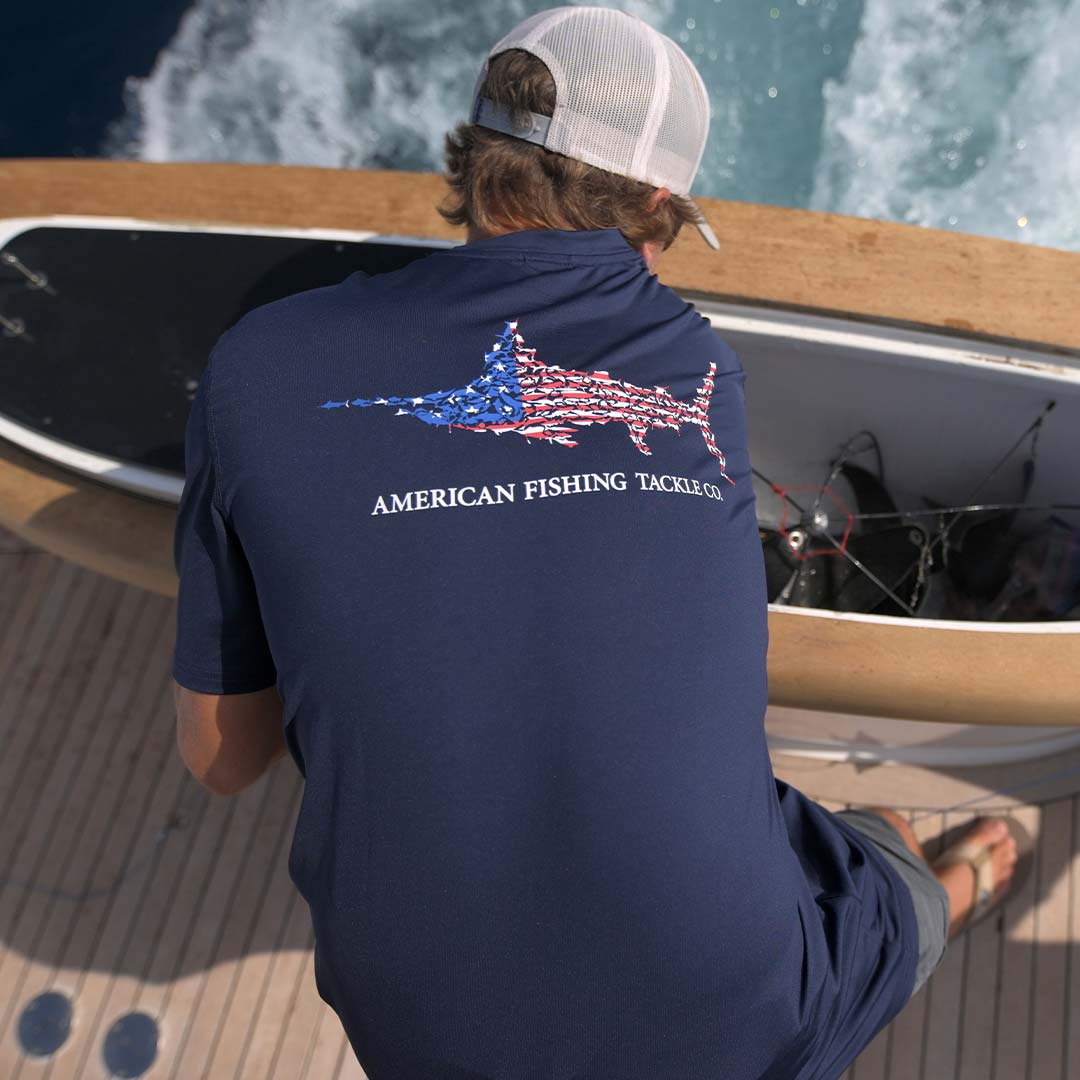 Jigfish UVX Americana SS Performance Shirt - Image 7