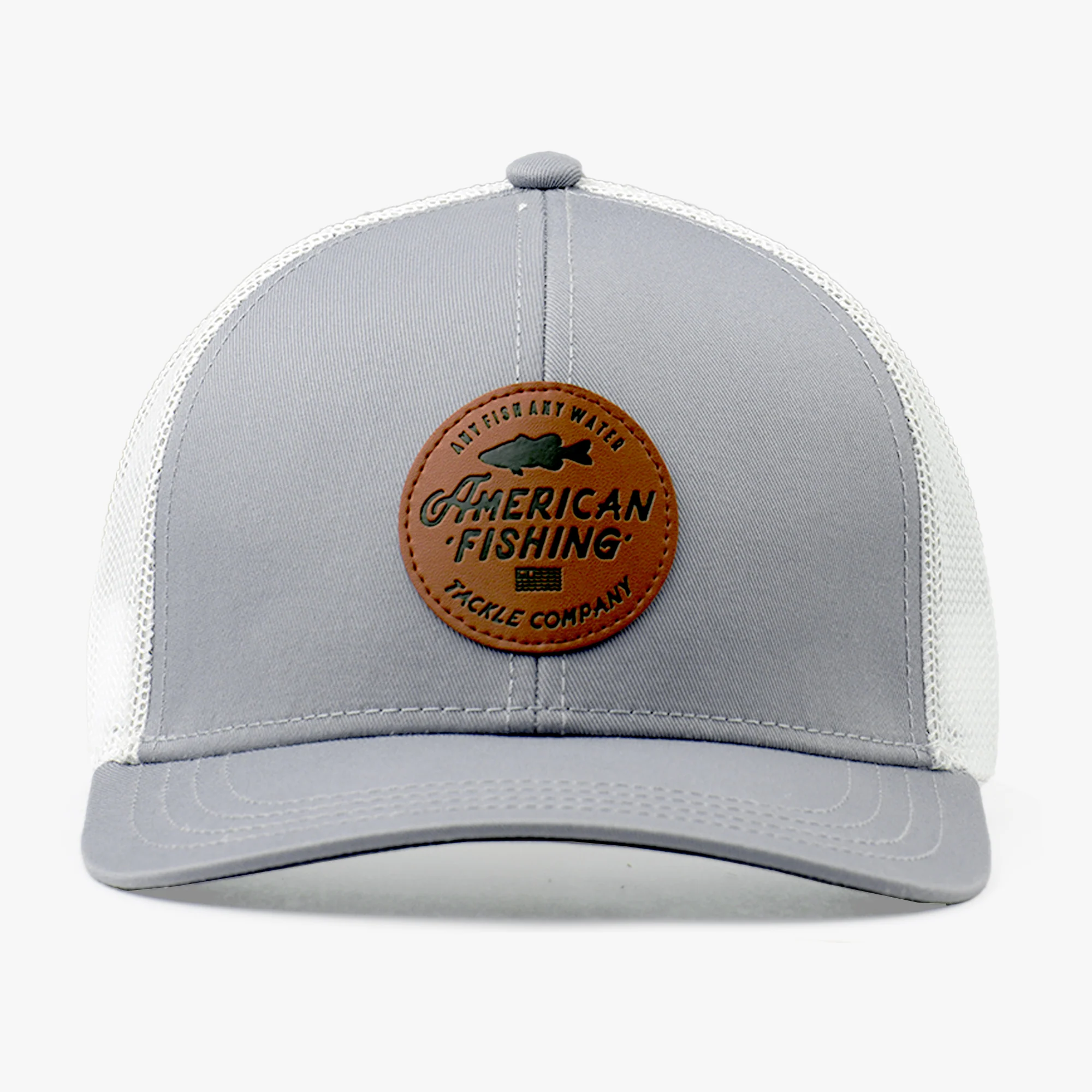 Youth Lemonade Leather Trucker Hat - Image 2