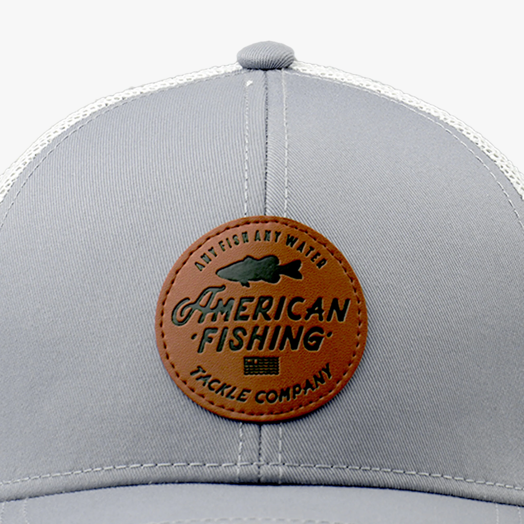 Youth Lemonade Leather Trucker Hat - Image 3