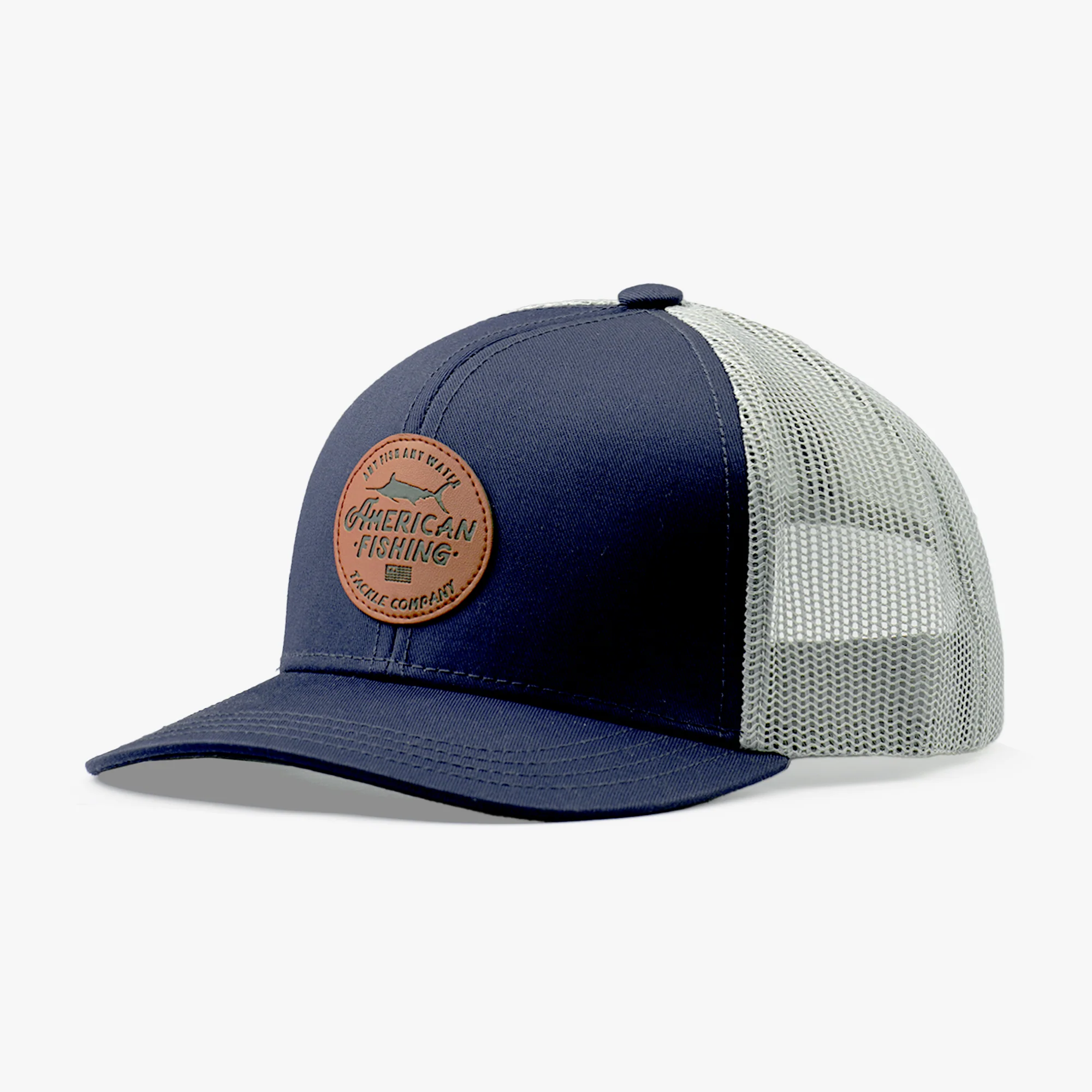 Youth Lemonade Leather Trucker Hat - Image 5