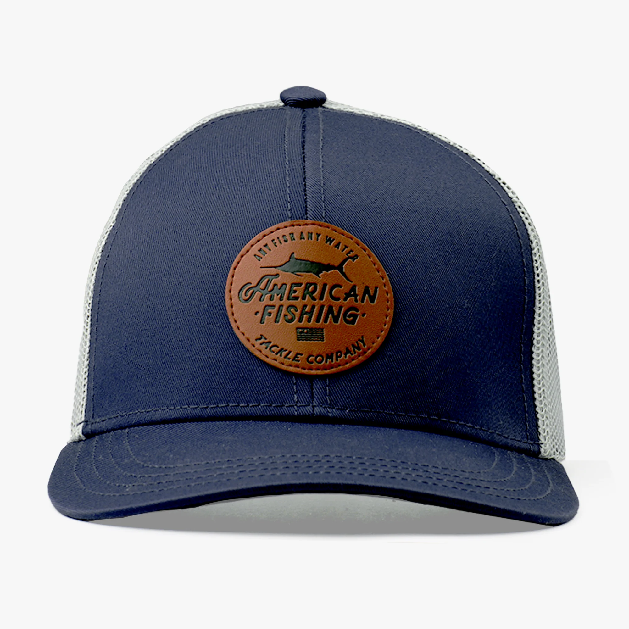 Youth Lemonade Leather Trucker Hat - Image 6