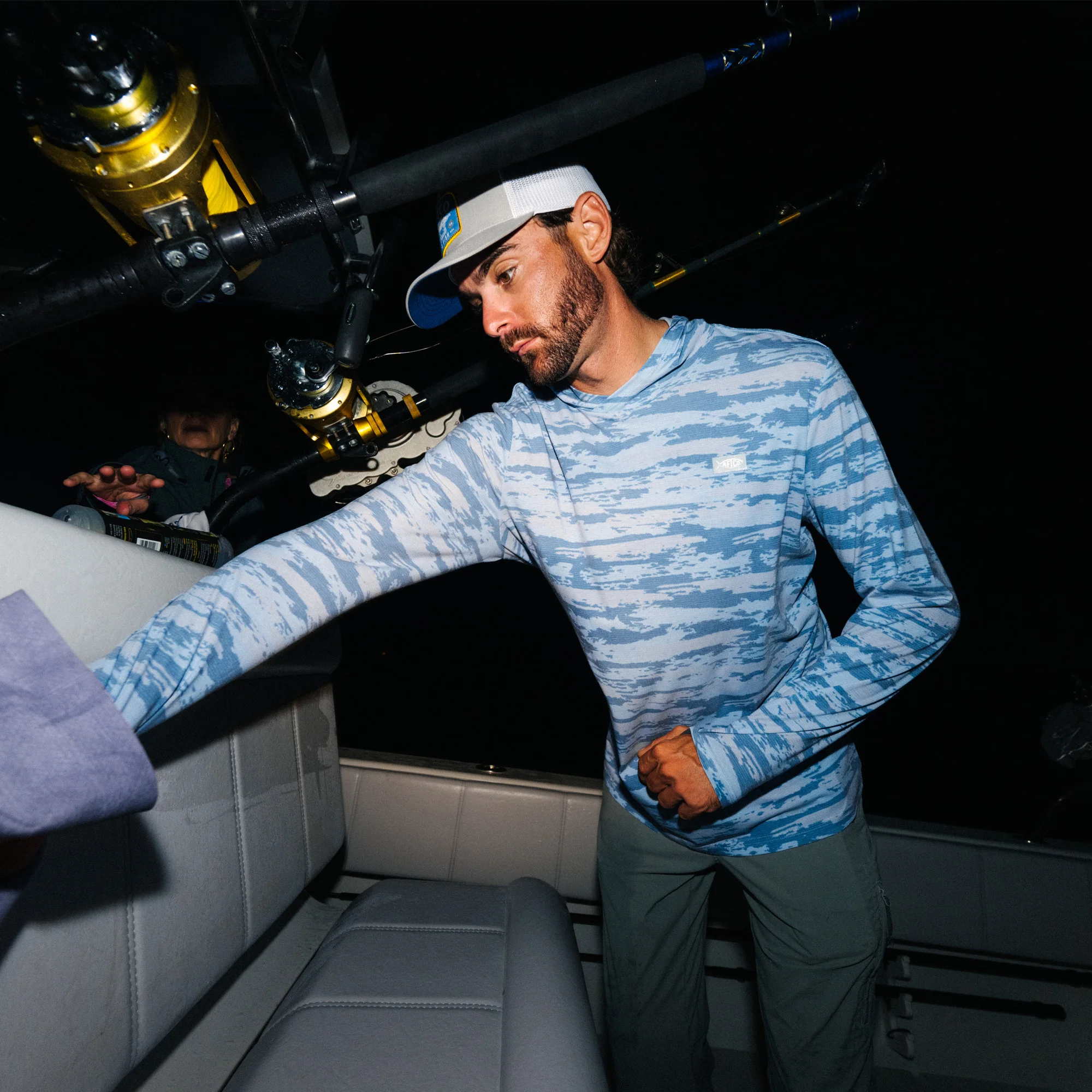 Ocean Bound Hooded Performance Shirt - Image 47