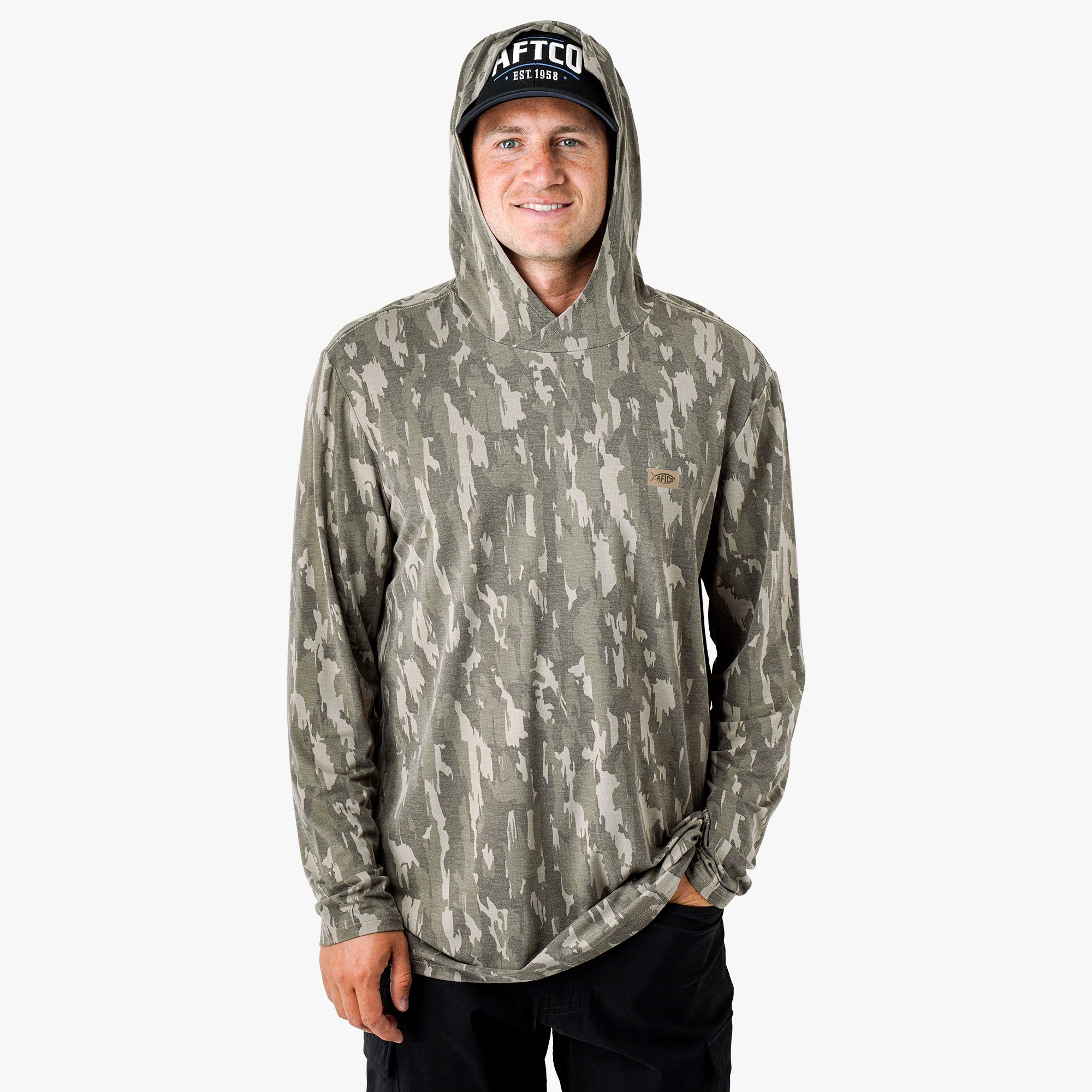Ocean Bound Hooded Performance Shirt - Image 51