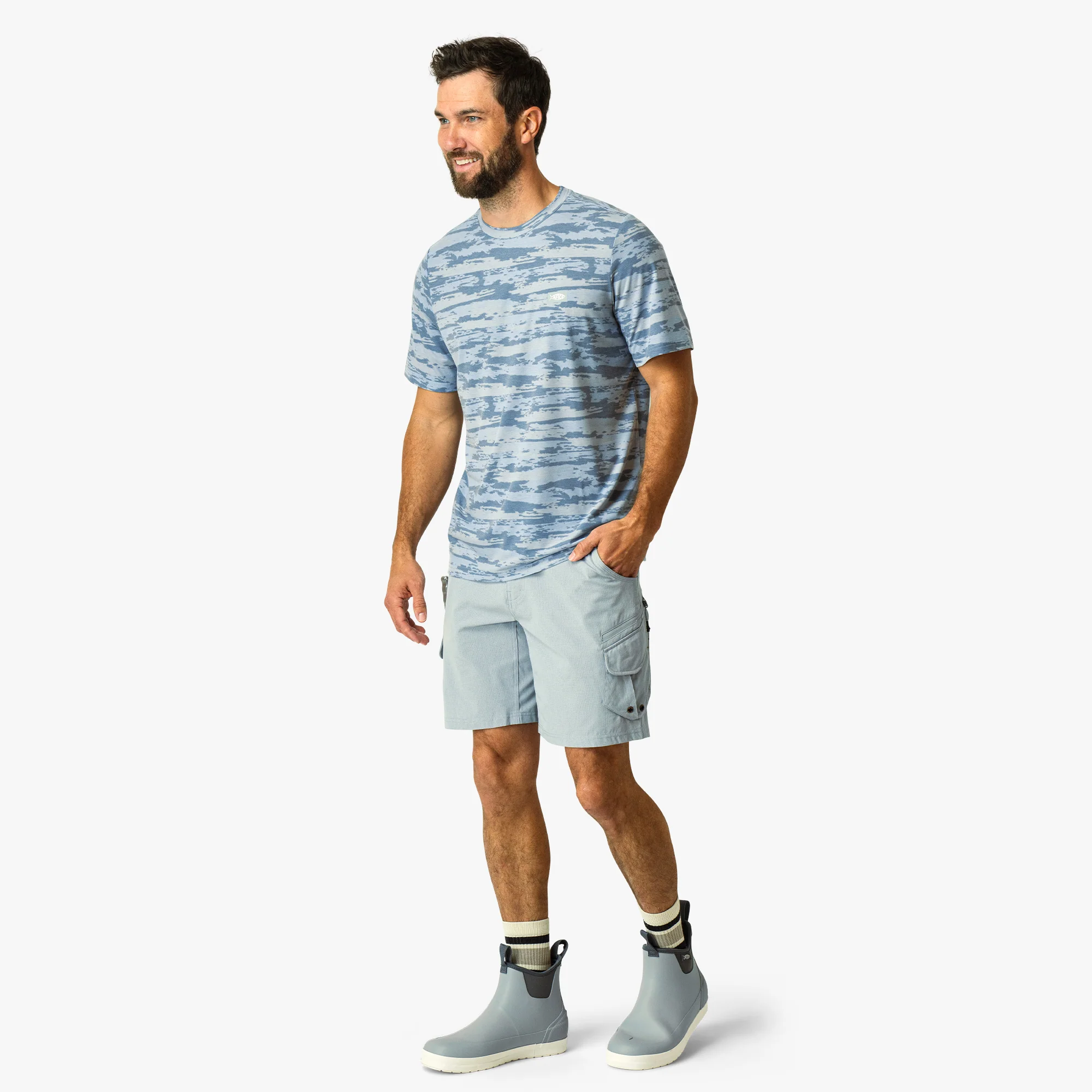 Ocean Bound SS Printed Performance Shirt - Image 9