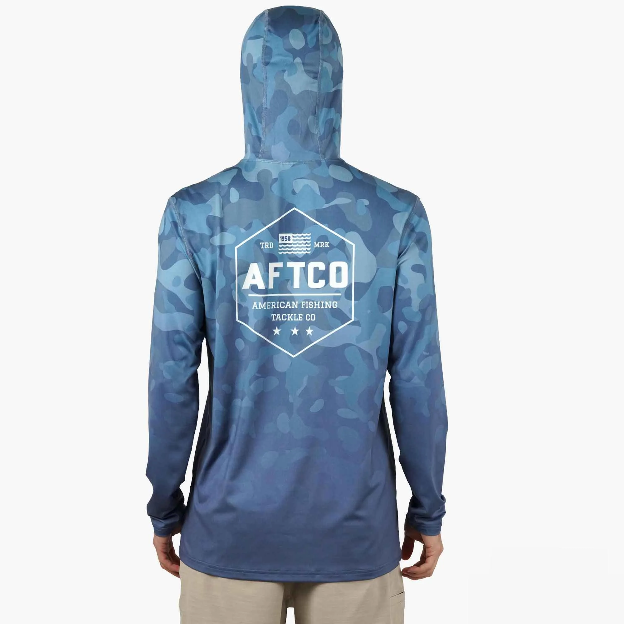 OG Camo UVX LS Sun Protection Hoodie - Image 4
