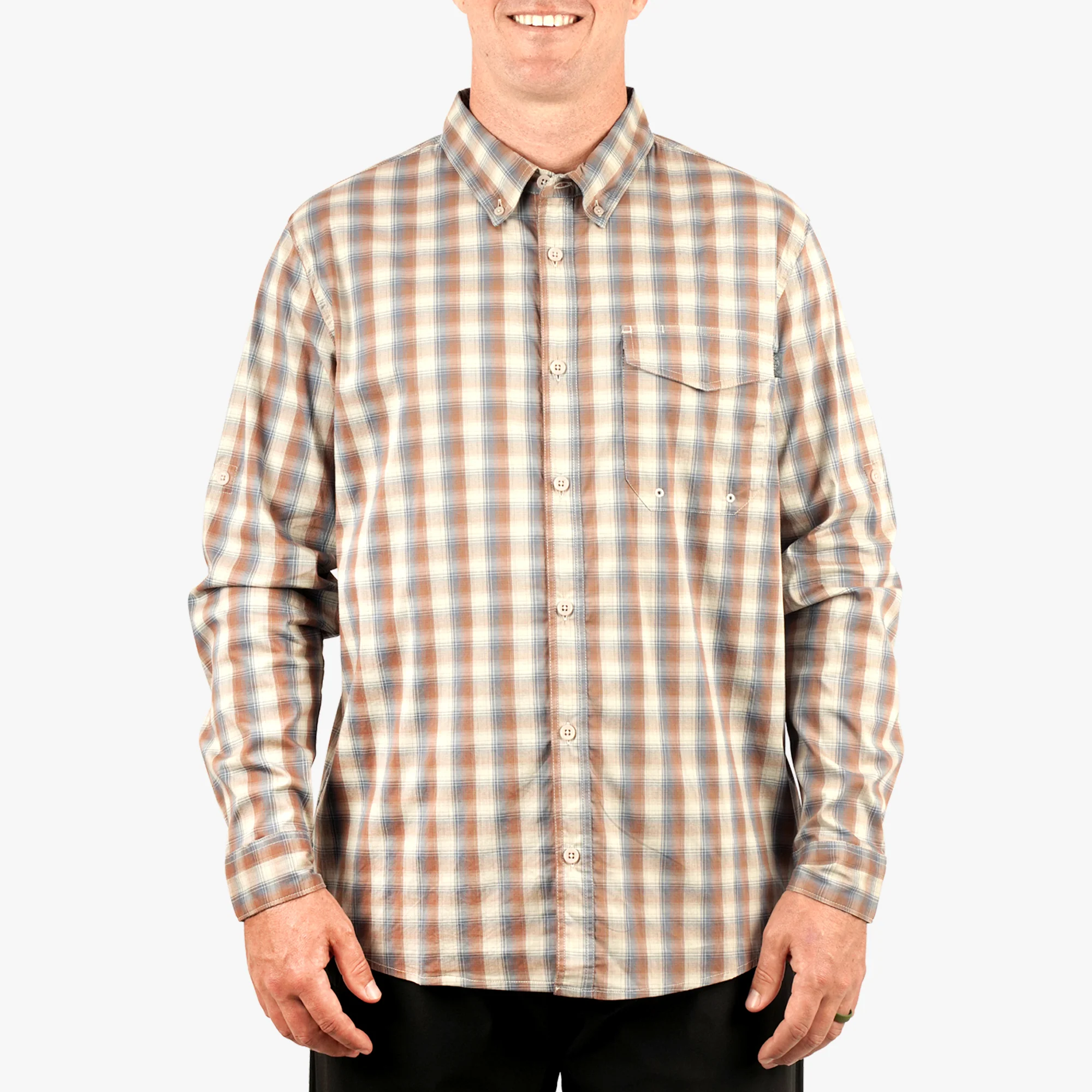 Portside LS Button Down Fishing Shirt - Image 13