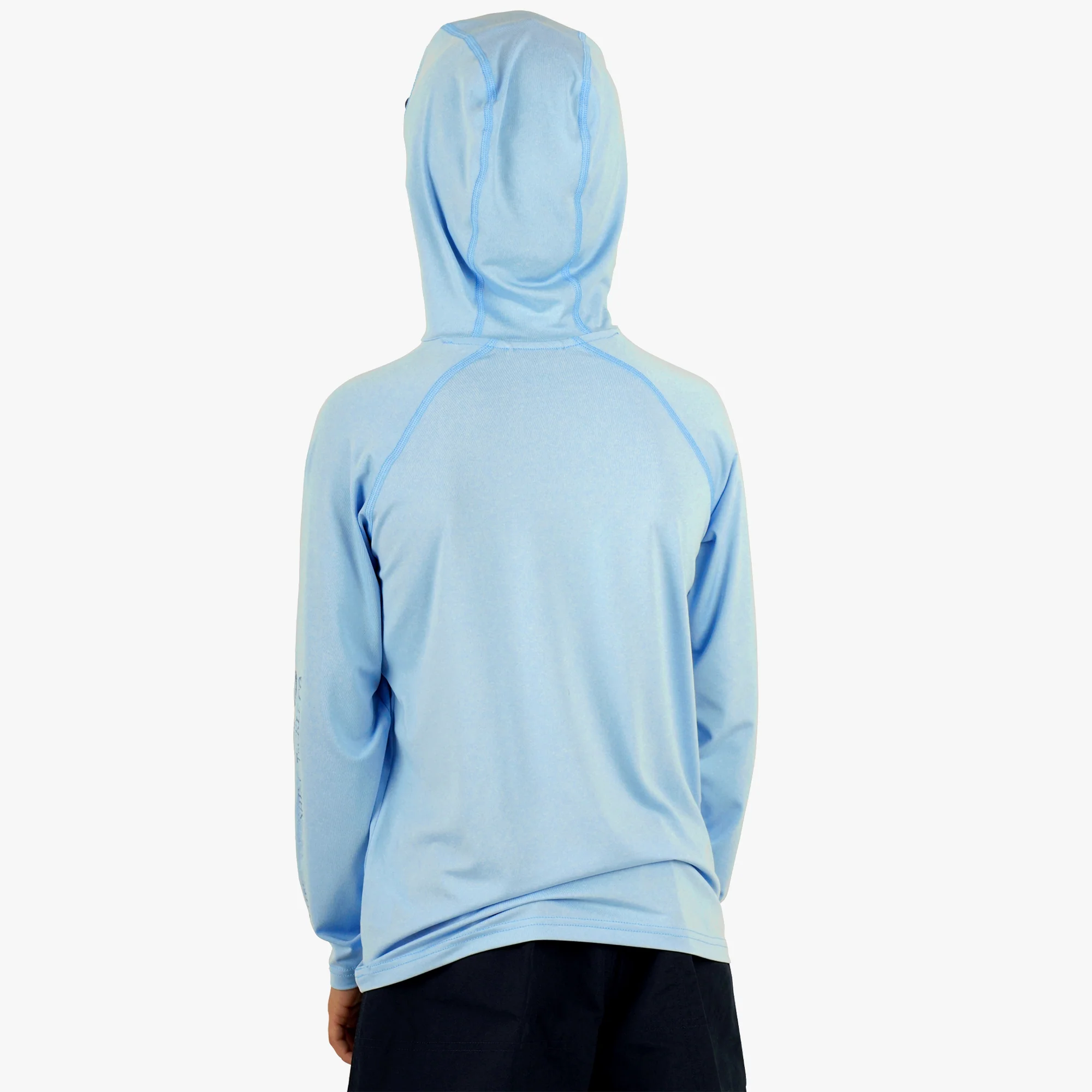Youth Samurai Hood Performance LS Shirt - Image 12