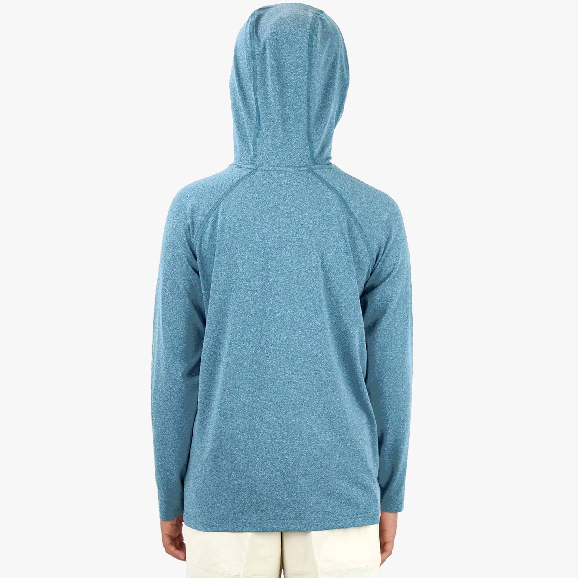 Youth Samurai Hood Performance LS Shirt - Image 7