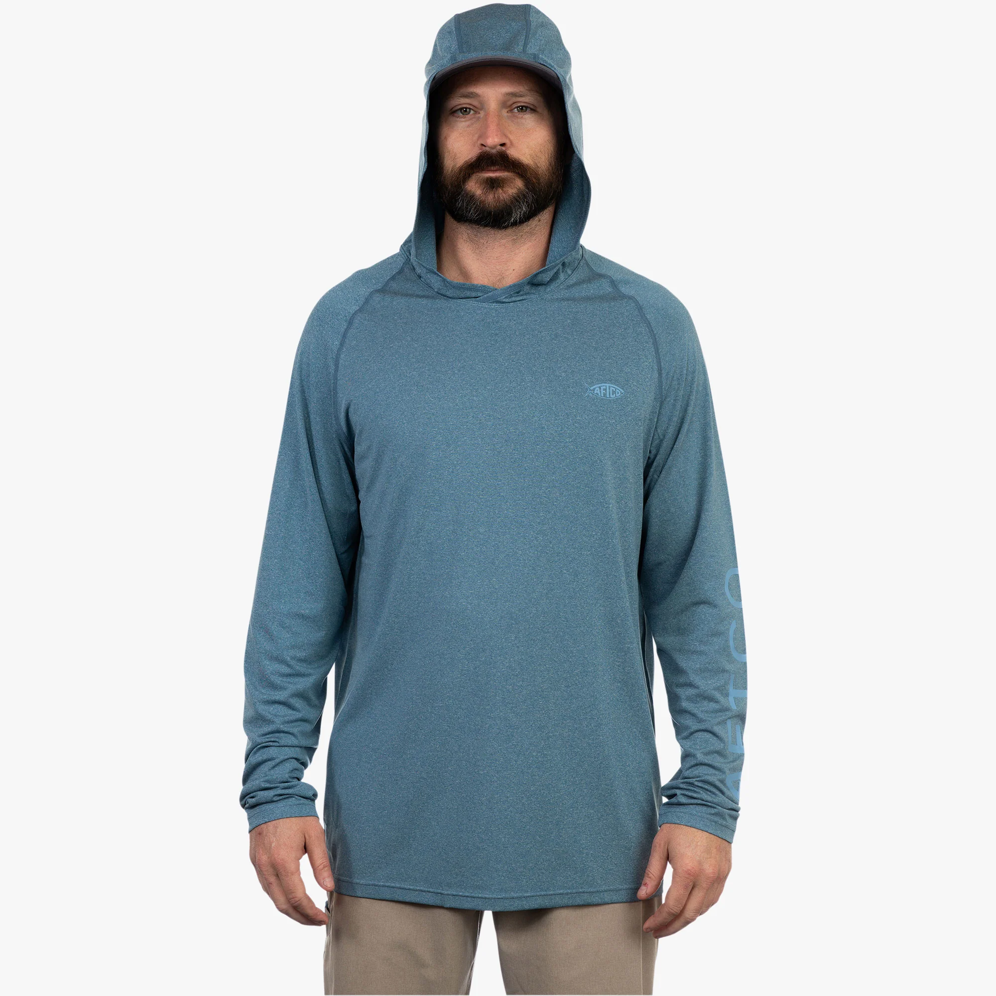 Samurai Sun Protection Hoodie Shirt - Image 13