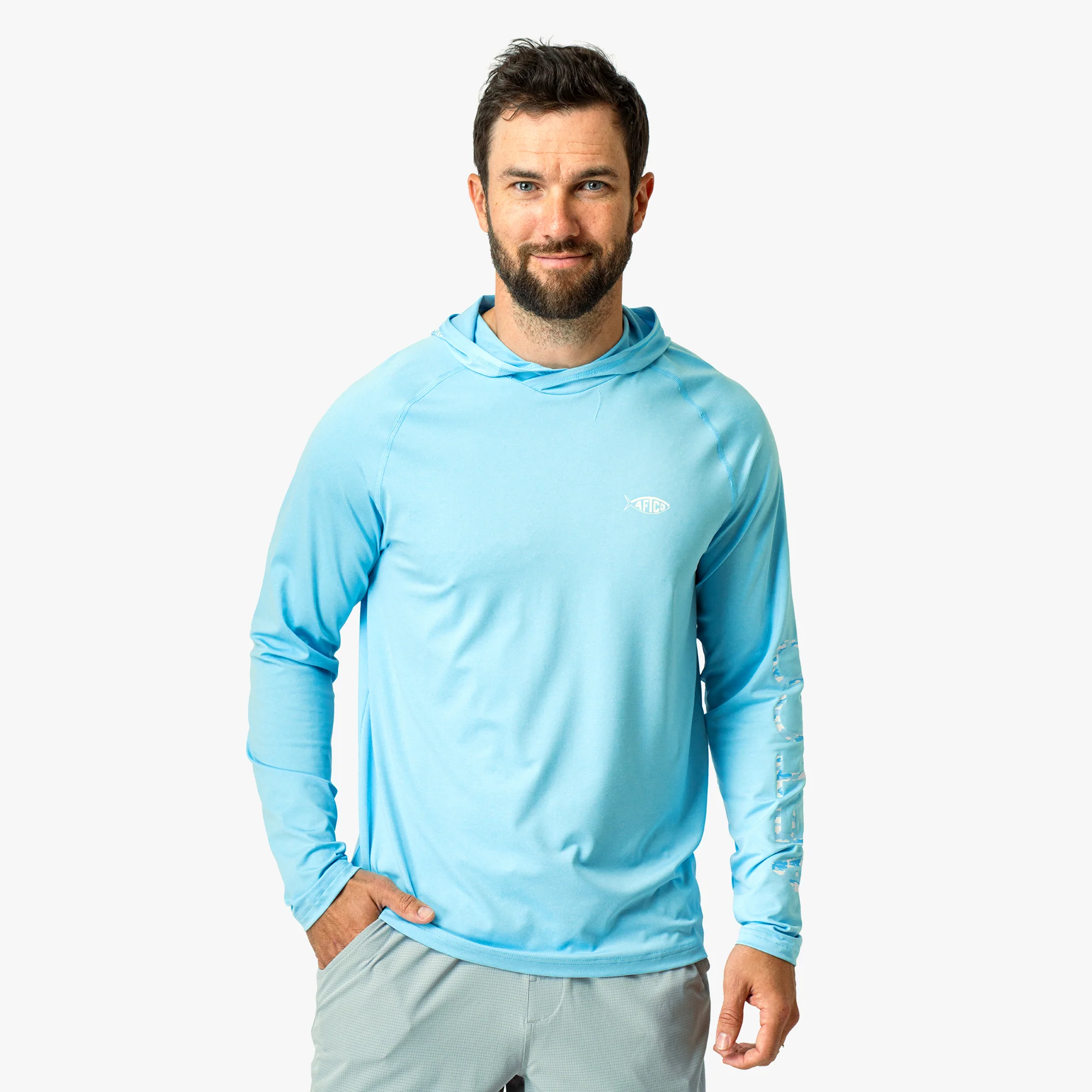 Samurai Sun Protection Hoodie Shirt - Image 31