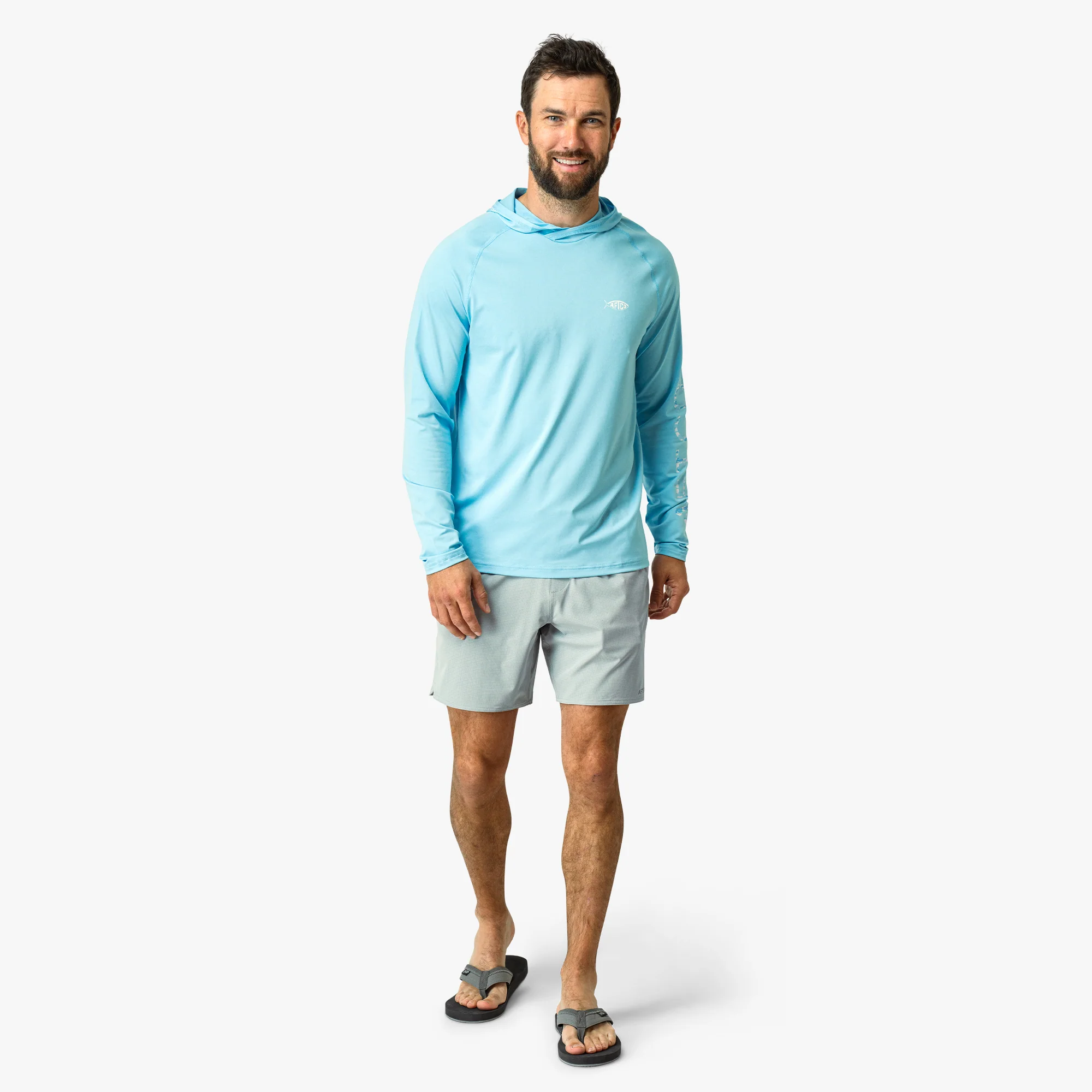 Samurai Sun Protection Hoodie Shirt - Image 35