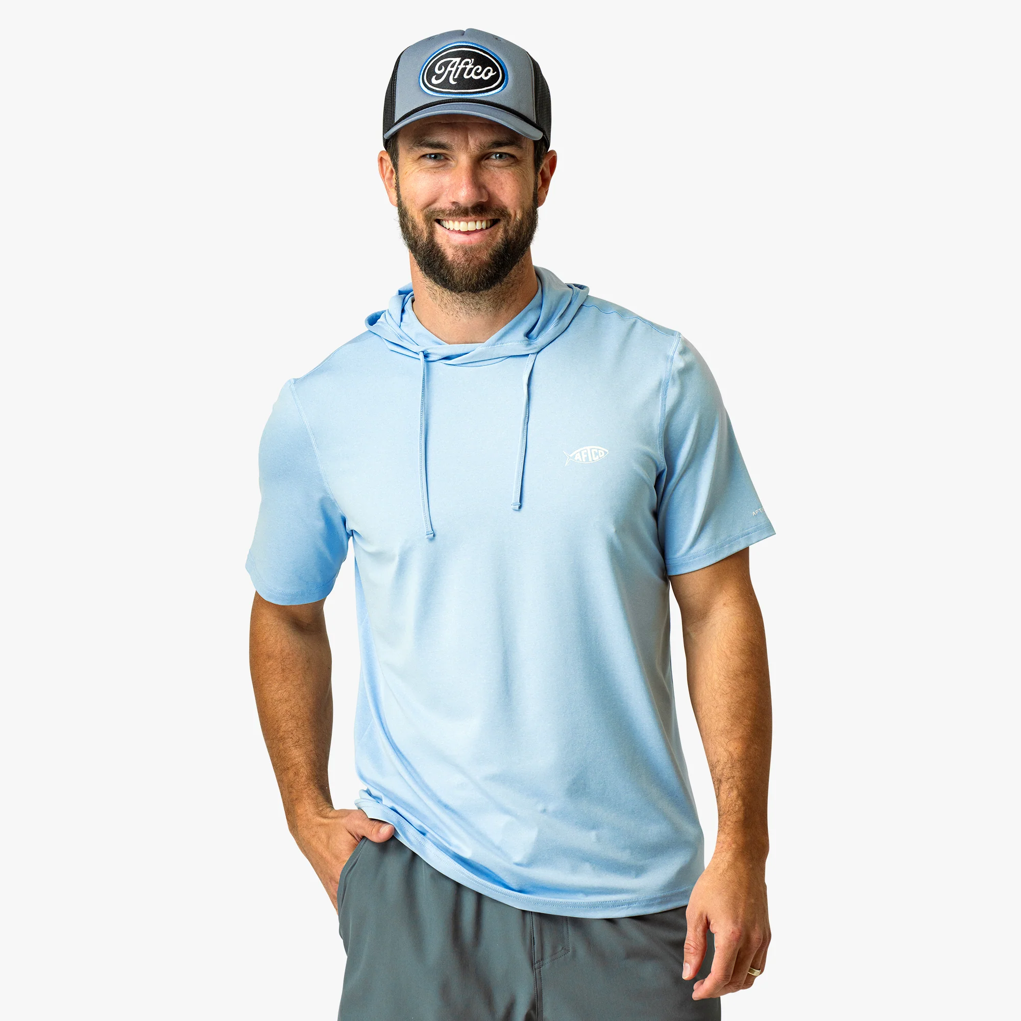 Samurai SS Hooded Sun Protection Shirt - Image 7