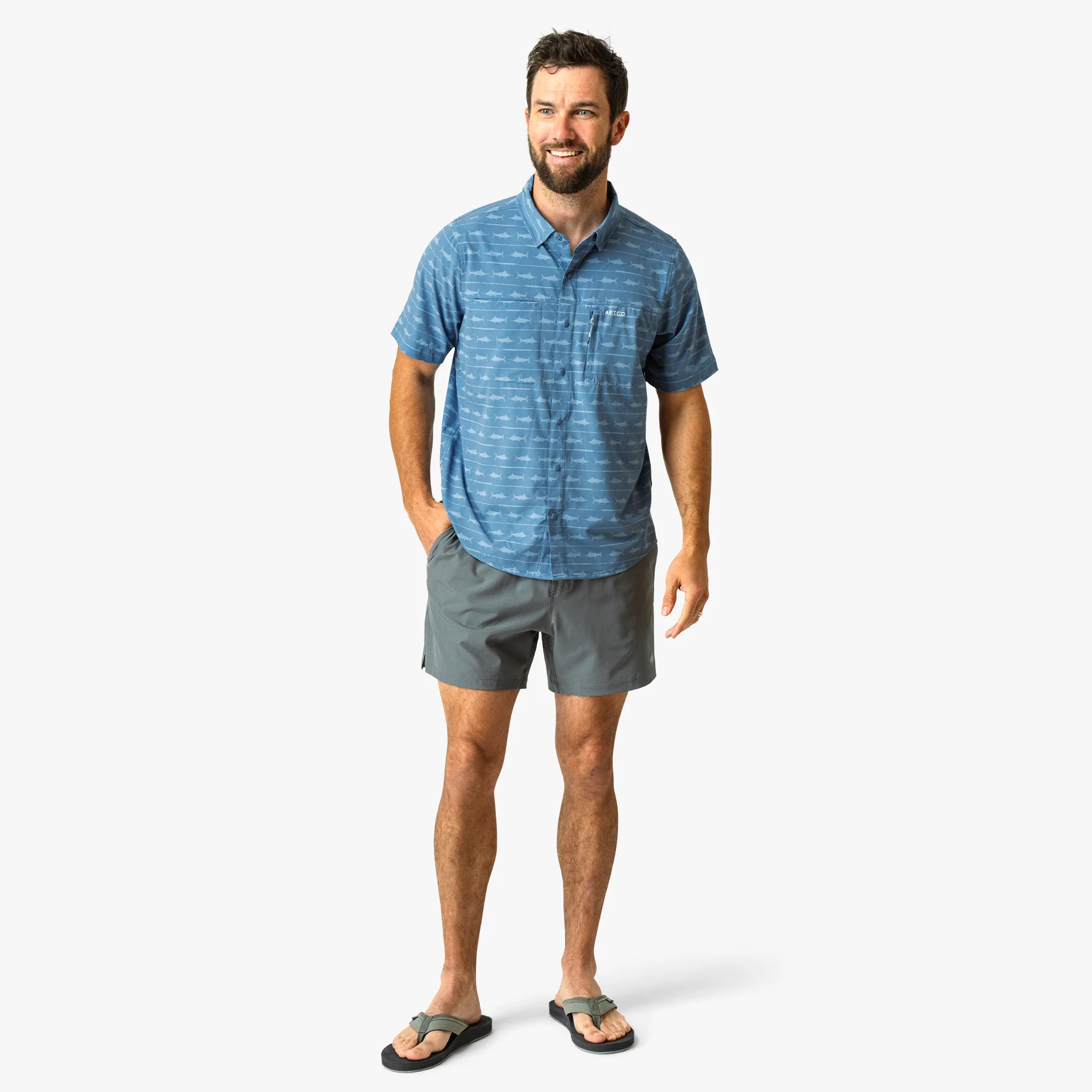 Seabreeze SS Button Down Shirt - Image 10