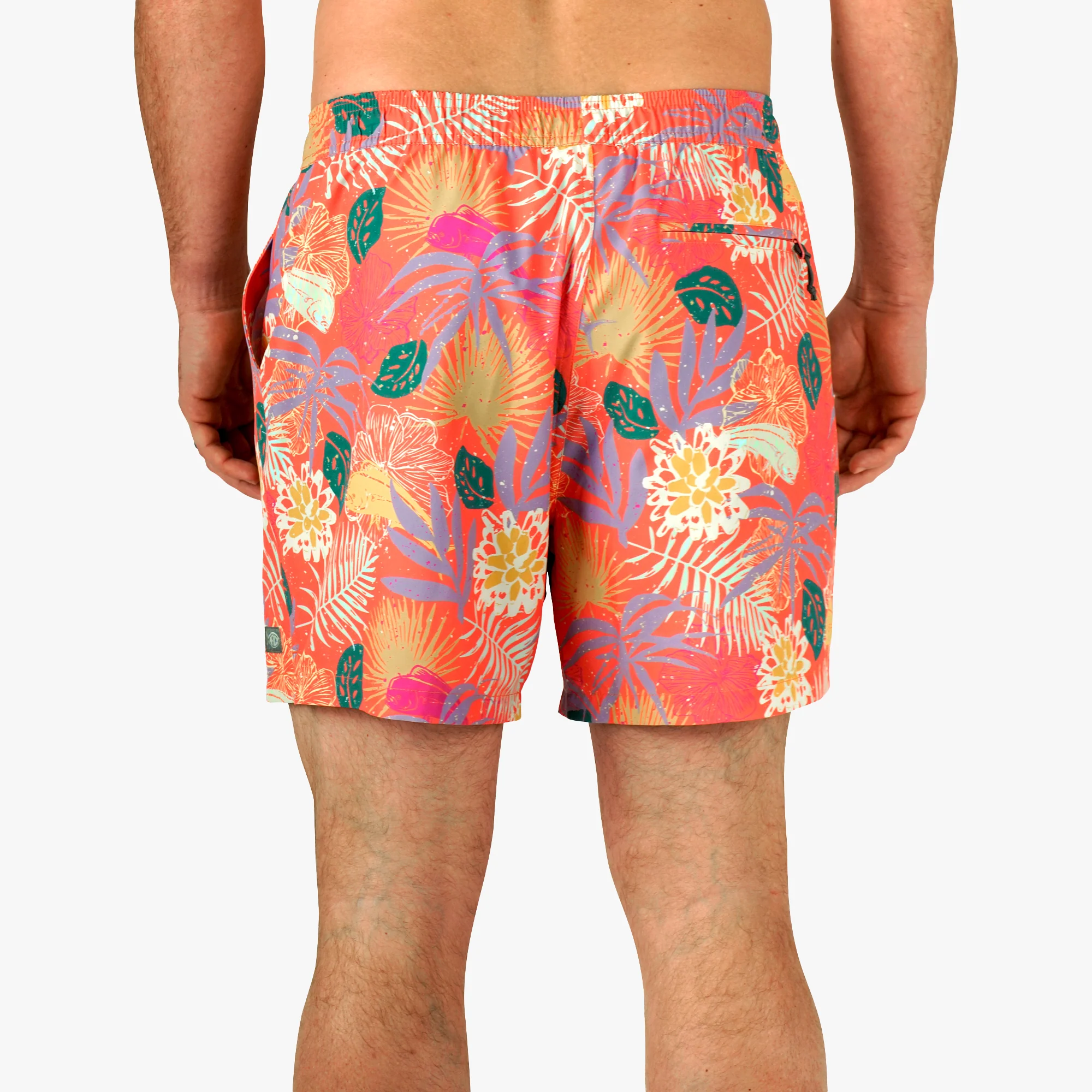 Strike Swim Shorts | Coral - Image 4