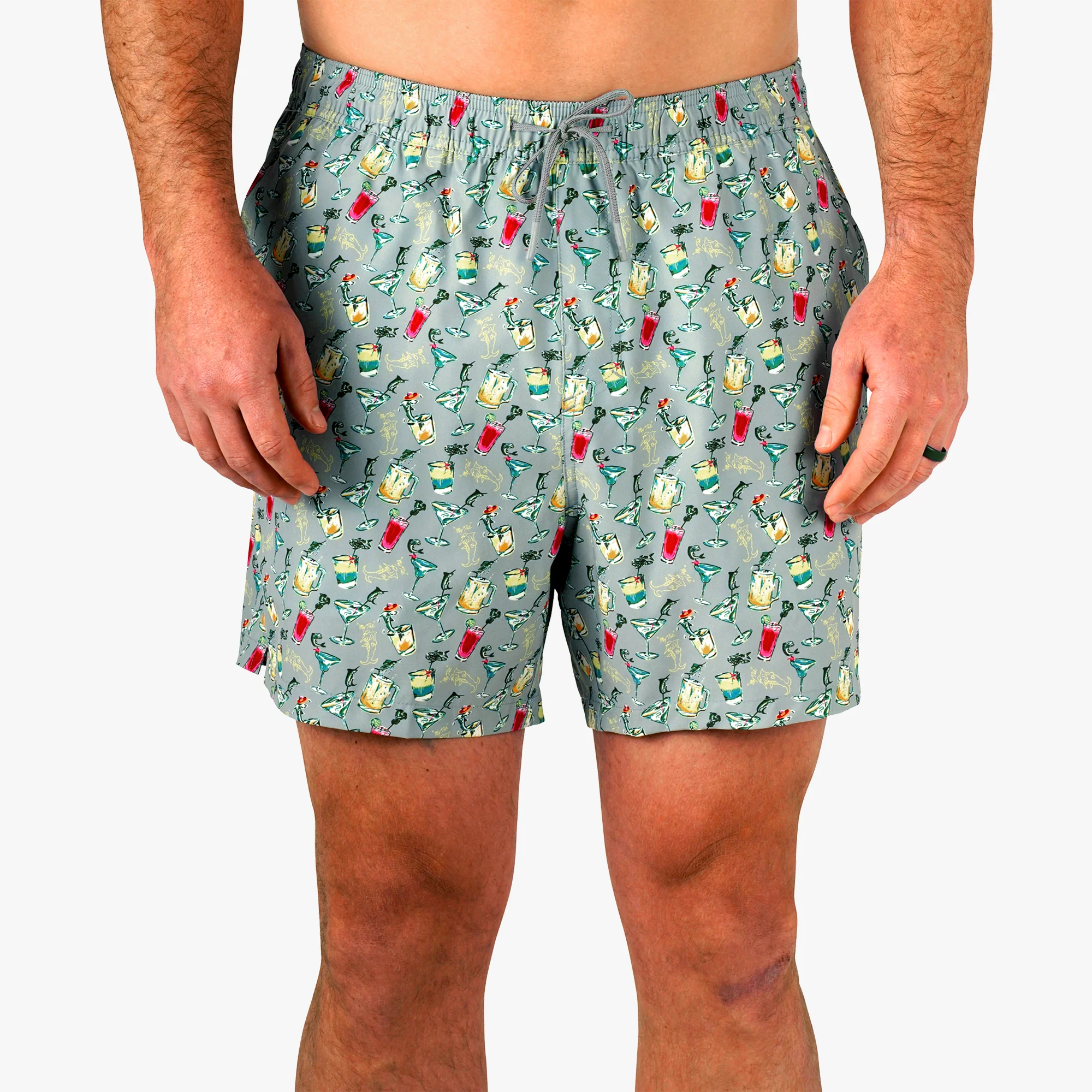 Strike Swim Shorts | Gray - Image 2
