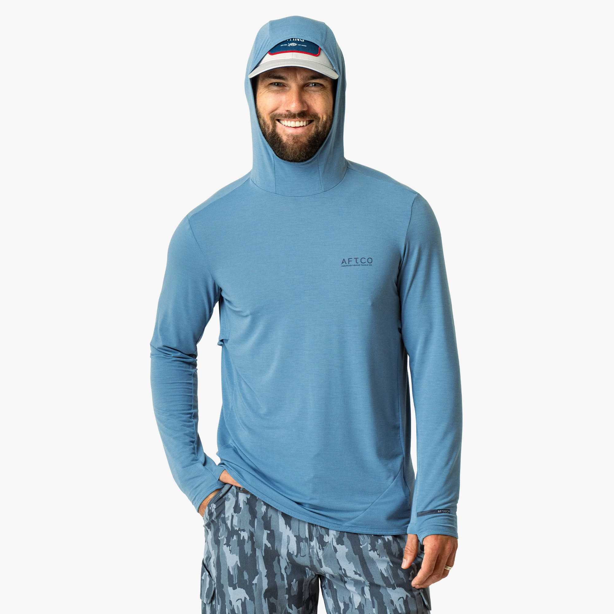 Tailwind LS Hooded Sun Protection Shirt - Image 4