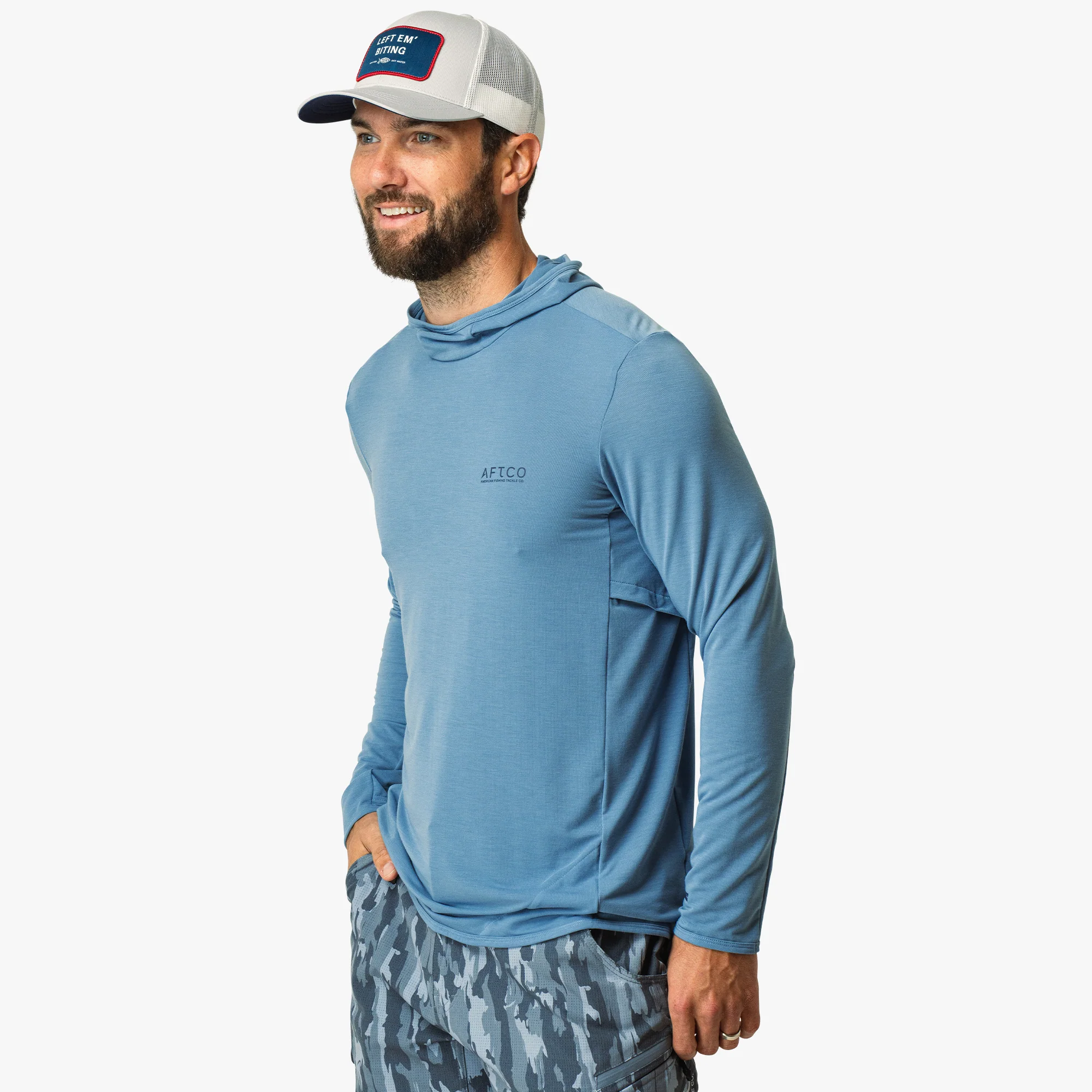Tailwind LS Hooded Sun Protection Shirt - Image 5