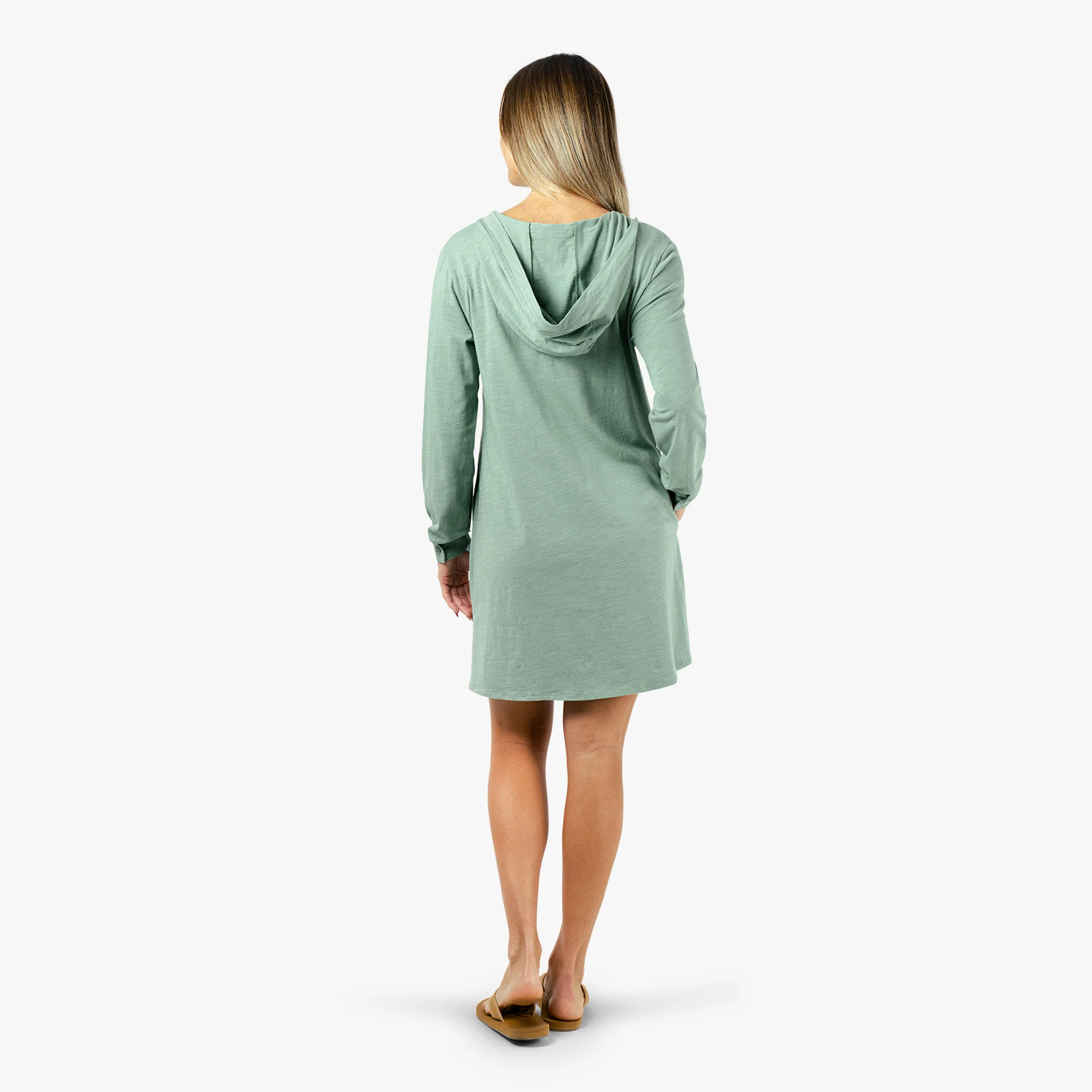 Women's Cloud Knit Cover Up Dress - Image 6