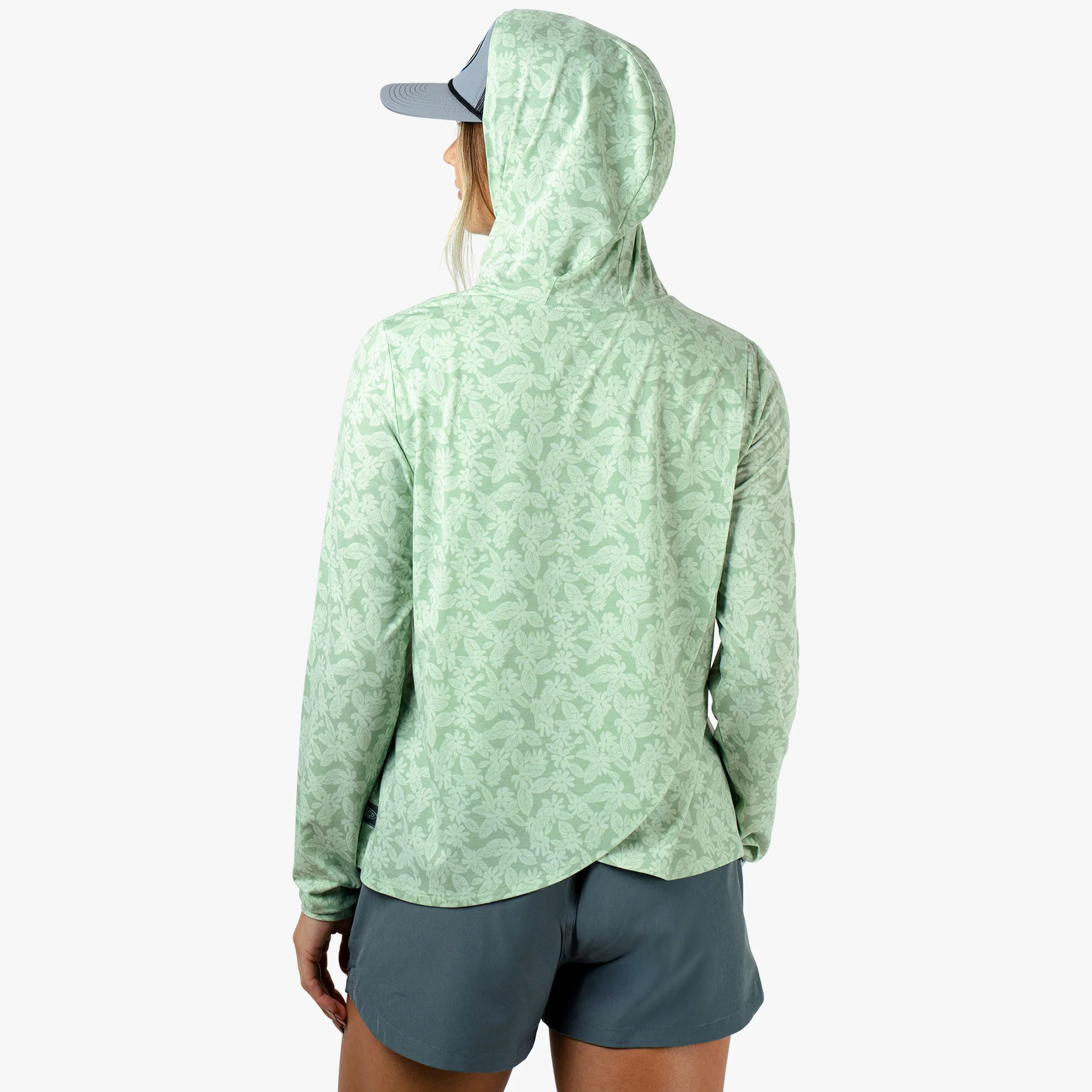 Women's Ocean Bound Hooded Performance Shirt - Image 5