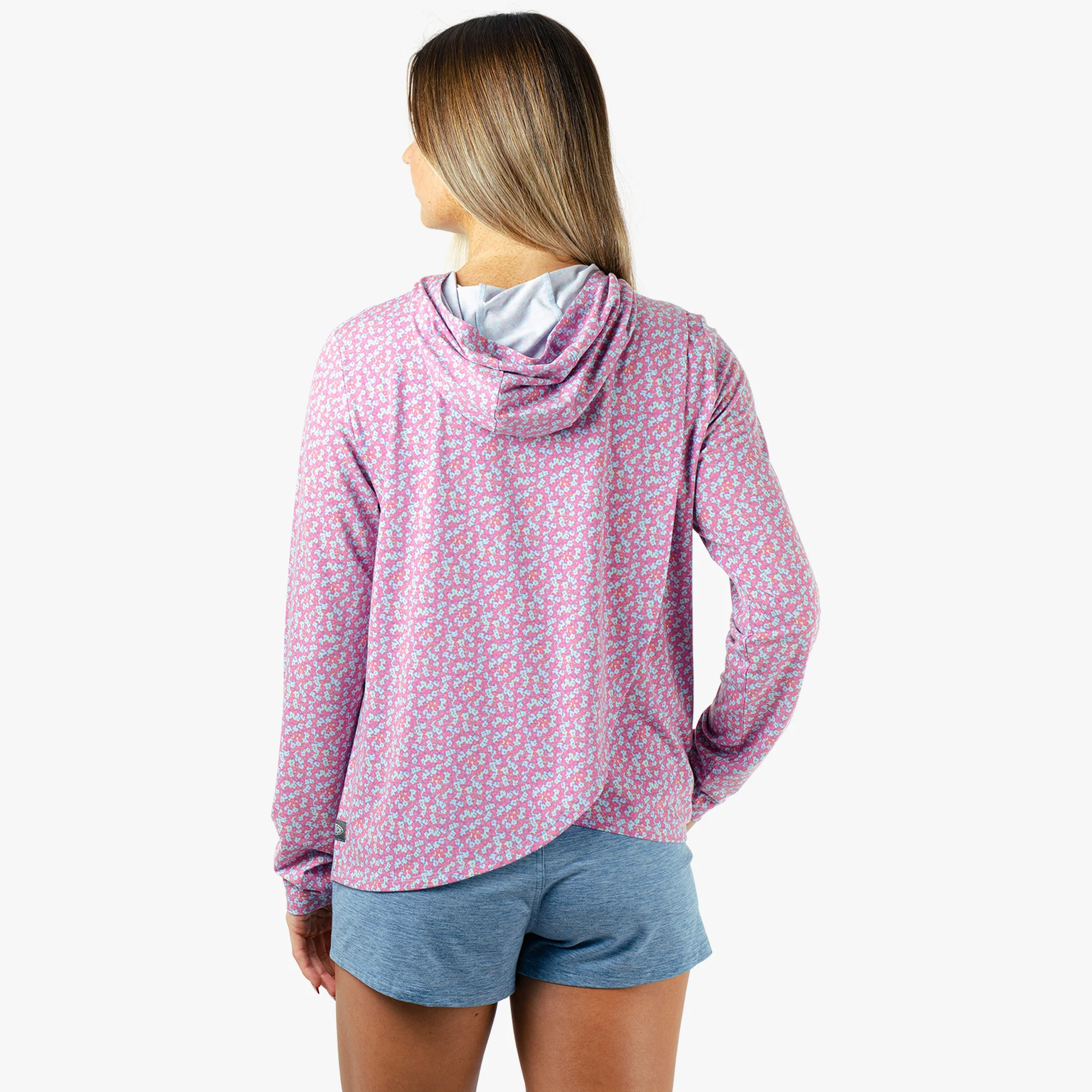Women's Ocean Bound Hooded Performance Shirt - Image 8