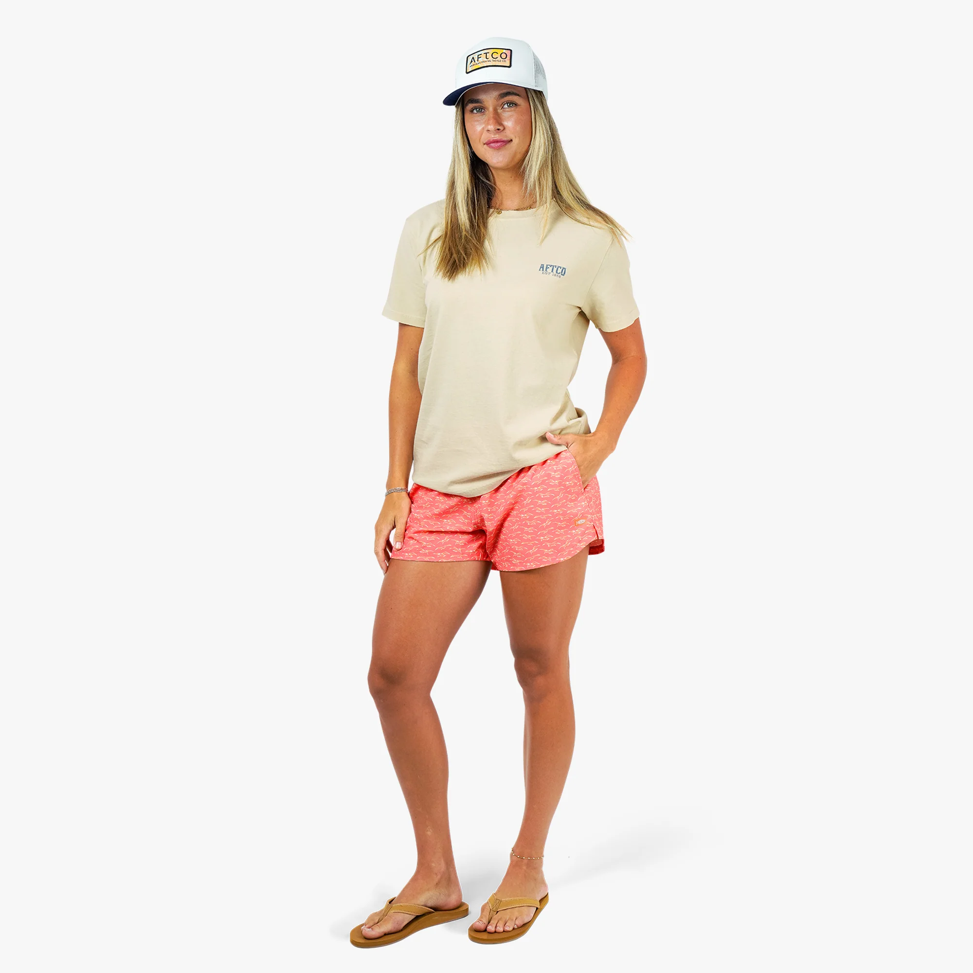 Women's Printed Strike Shorts | Conch - Image 5