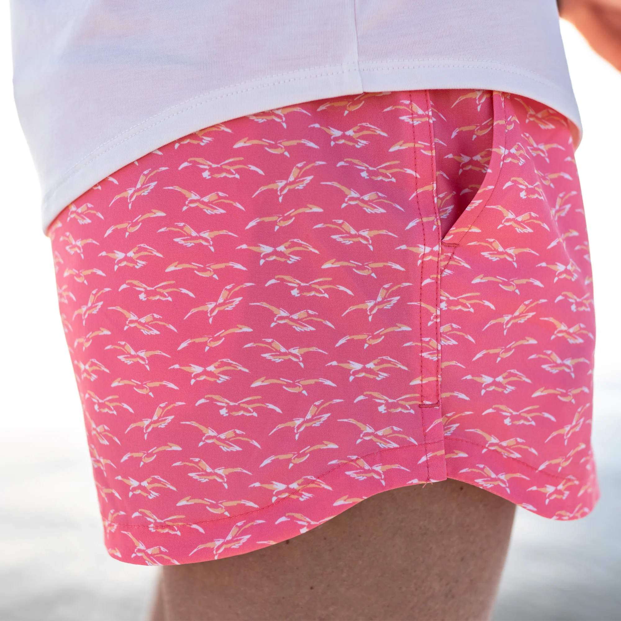 Women's Printed Strike Shorts | Wild Rose - Image 10