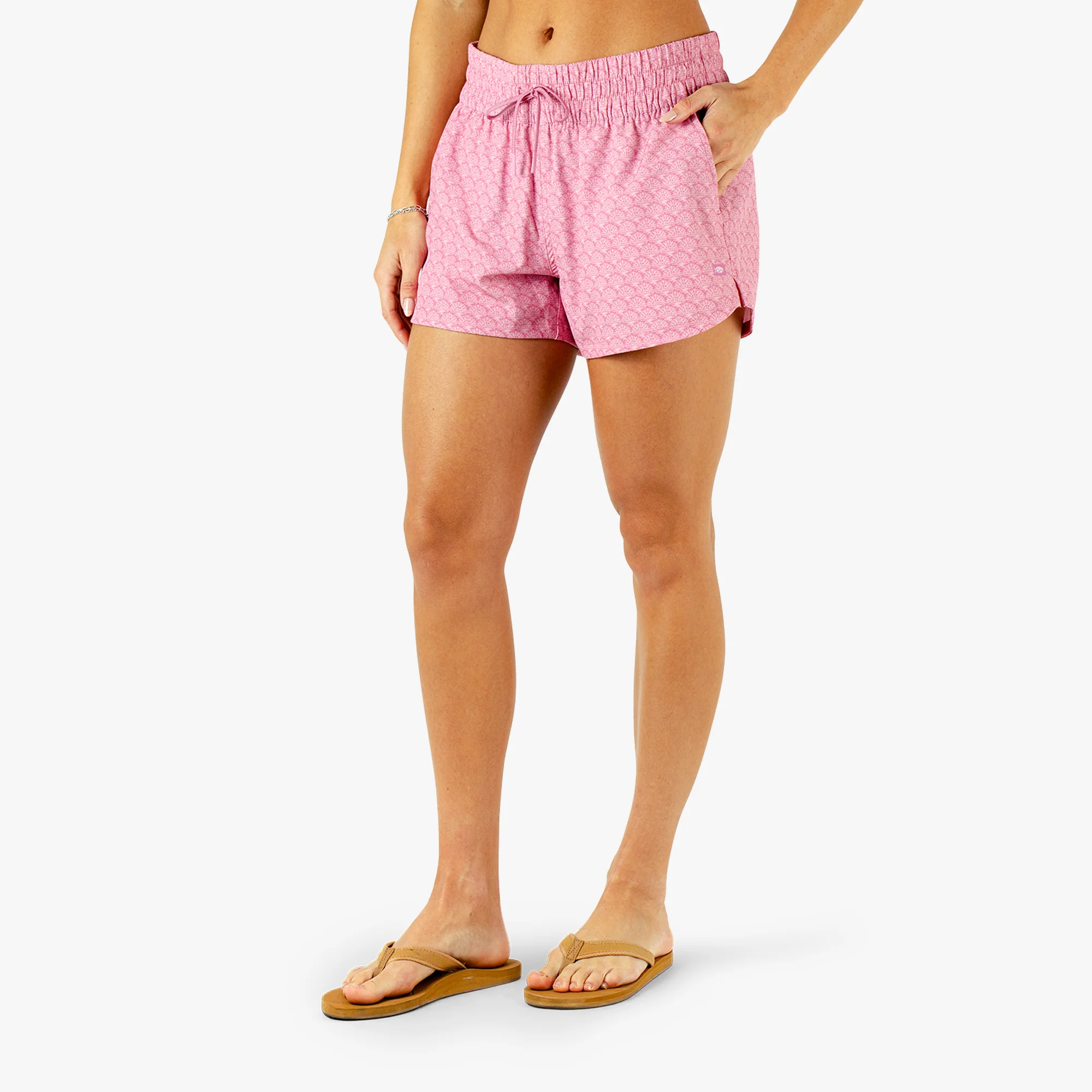 Women's Printed Strike Shorts | Wild Rose - Image 3