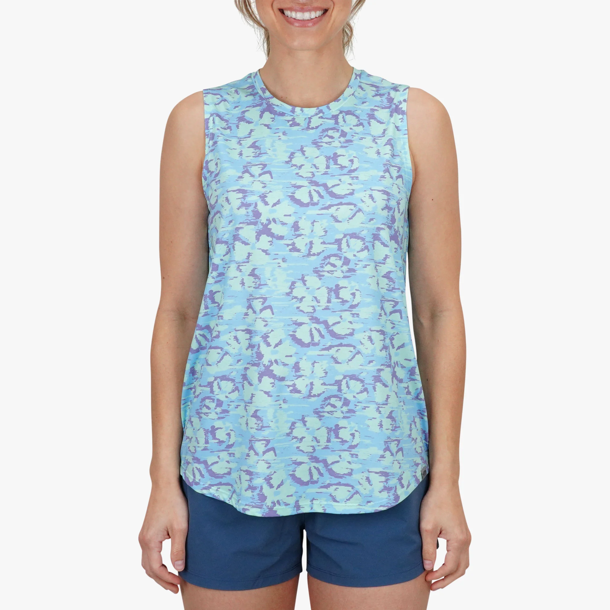 Women's Sandbar UVX Sun Protection Tank | Moonlight Jade - Image 3
