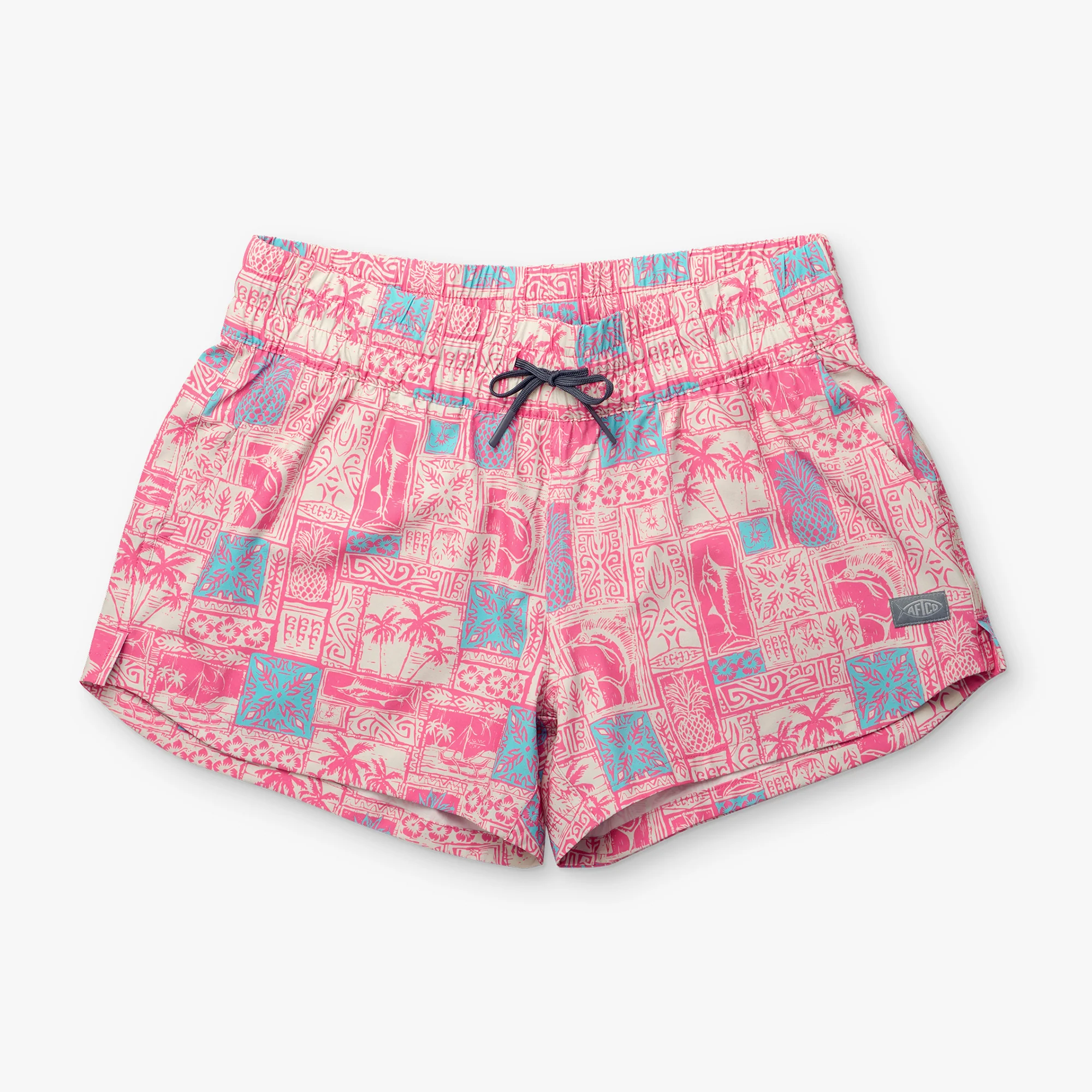 Women's Printed Strike Shorts | Flamingo Pink