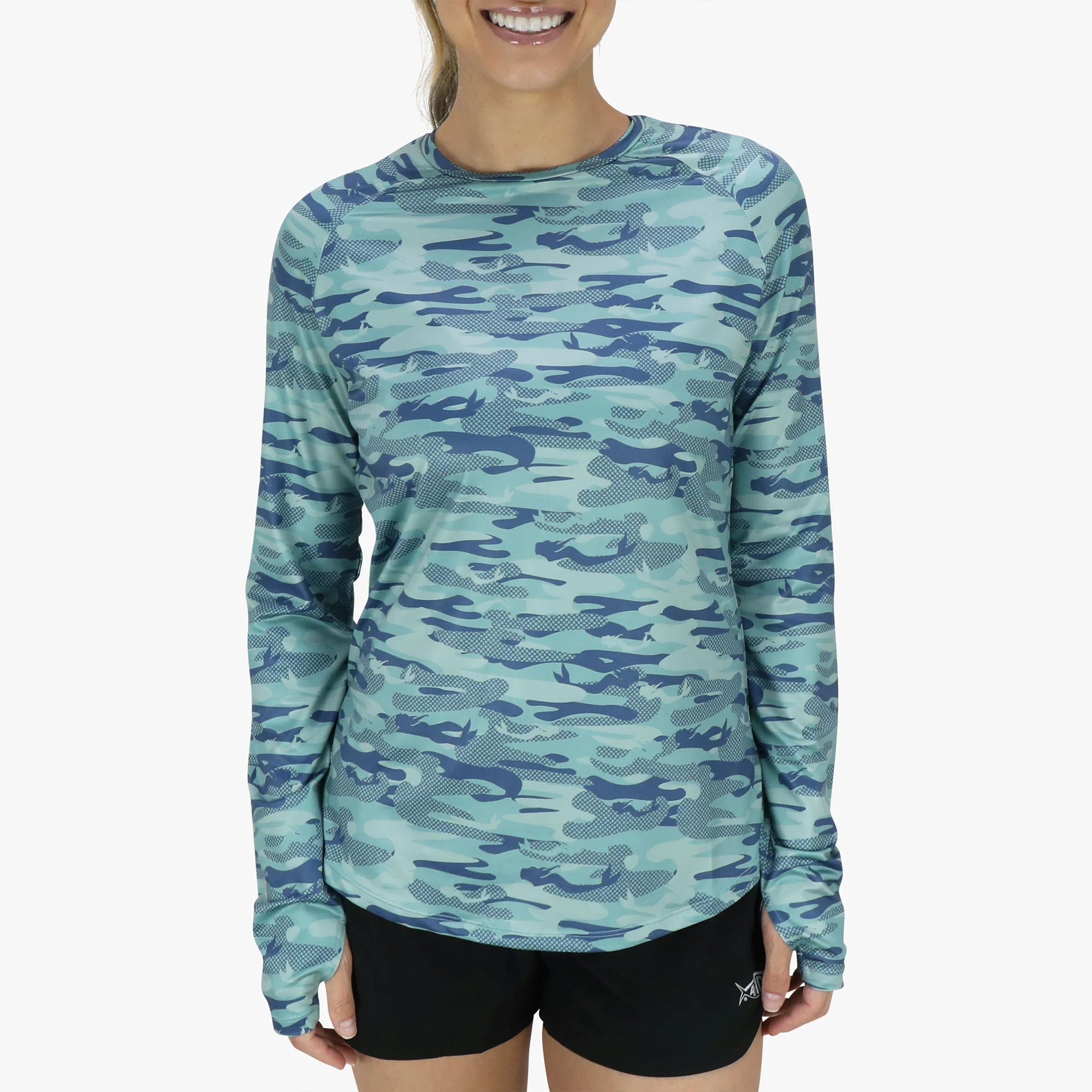 Women's Tactical Camo  LS Performance Shirt - Image 5